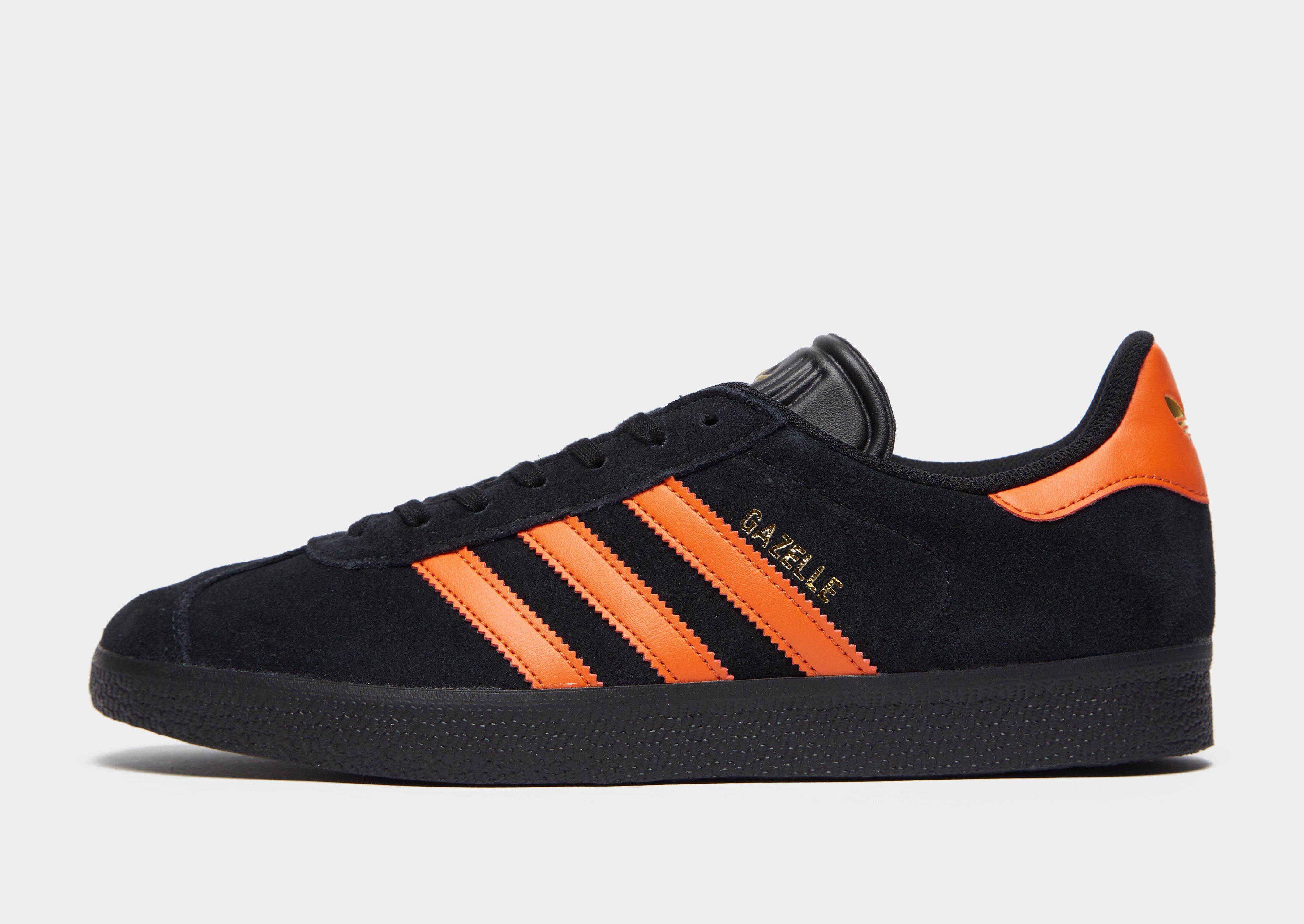 adidas orange gazelle mens