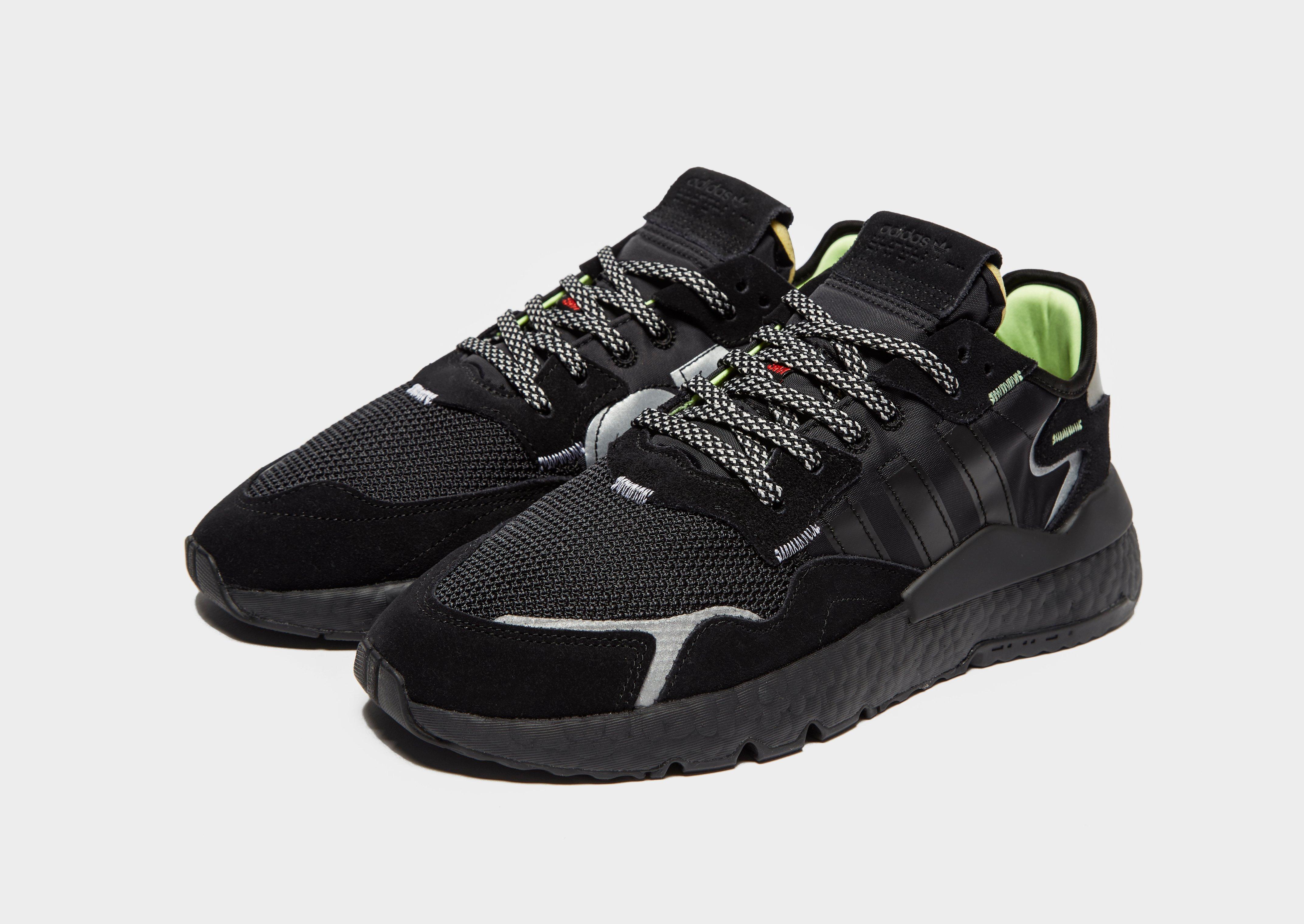 Acquista Adidas Nite Jogger Nere Off 33 Glamourstyle Es