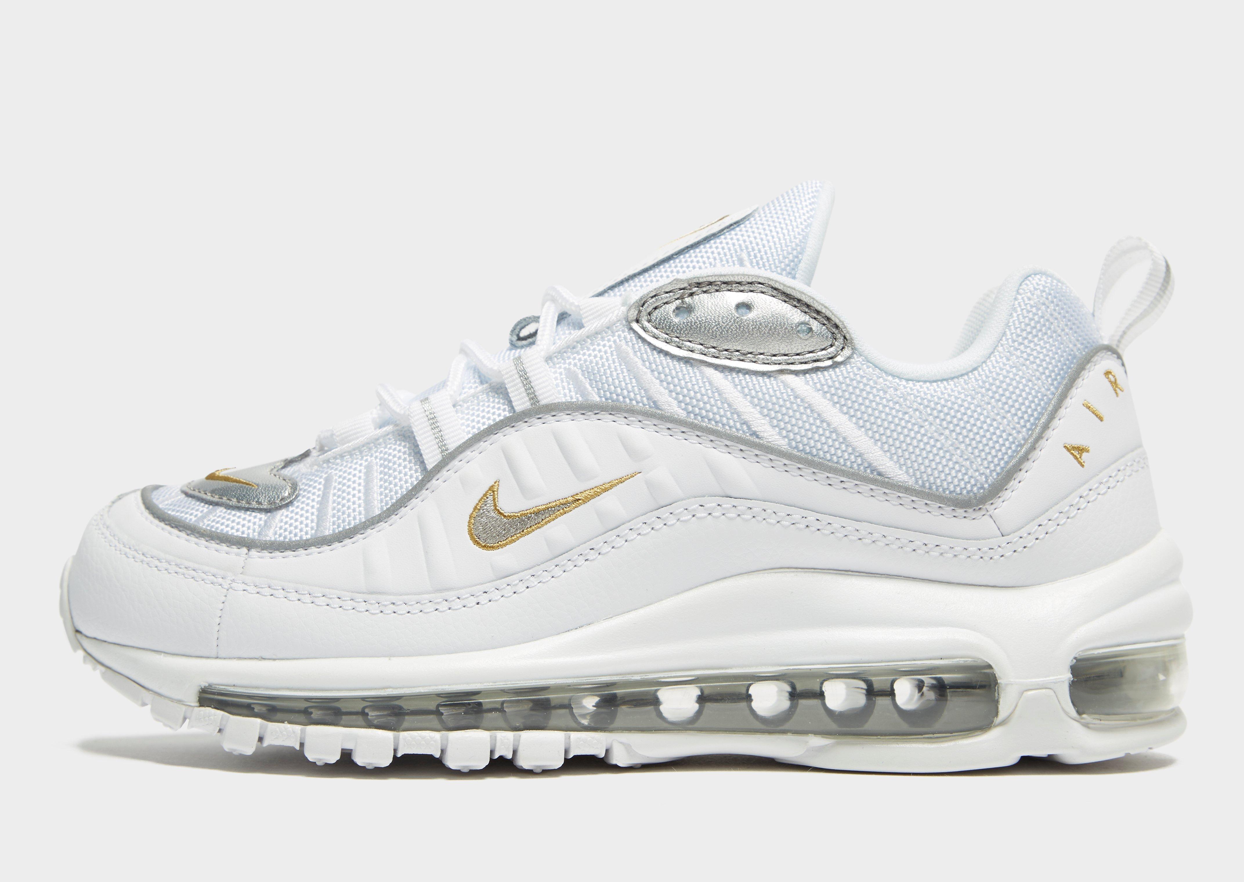 White Nike Air Max 98 Women's | JD Sports