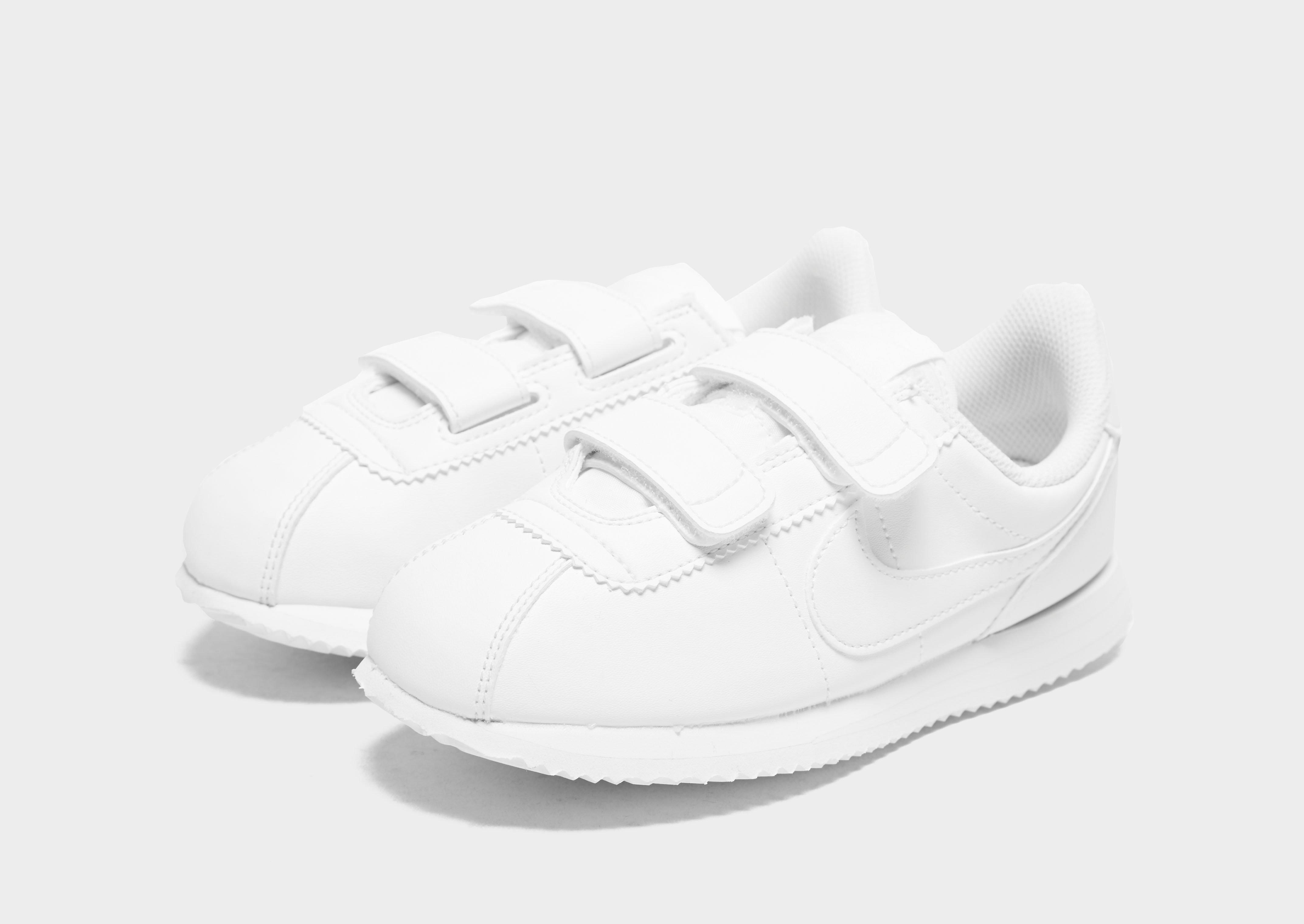 All white hotsell nike cortez kids