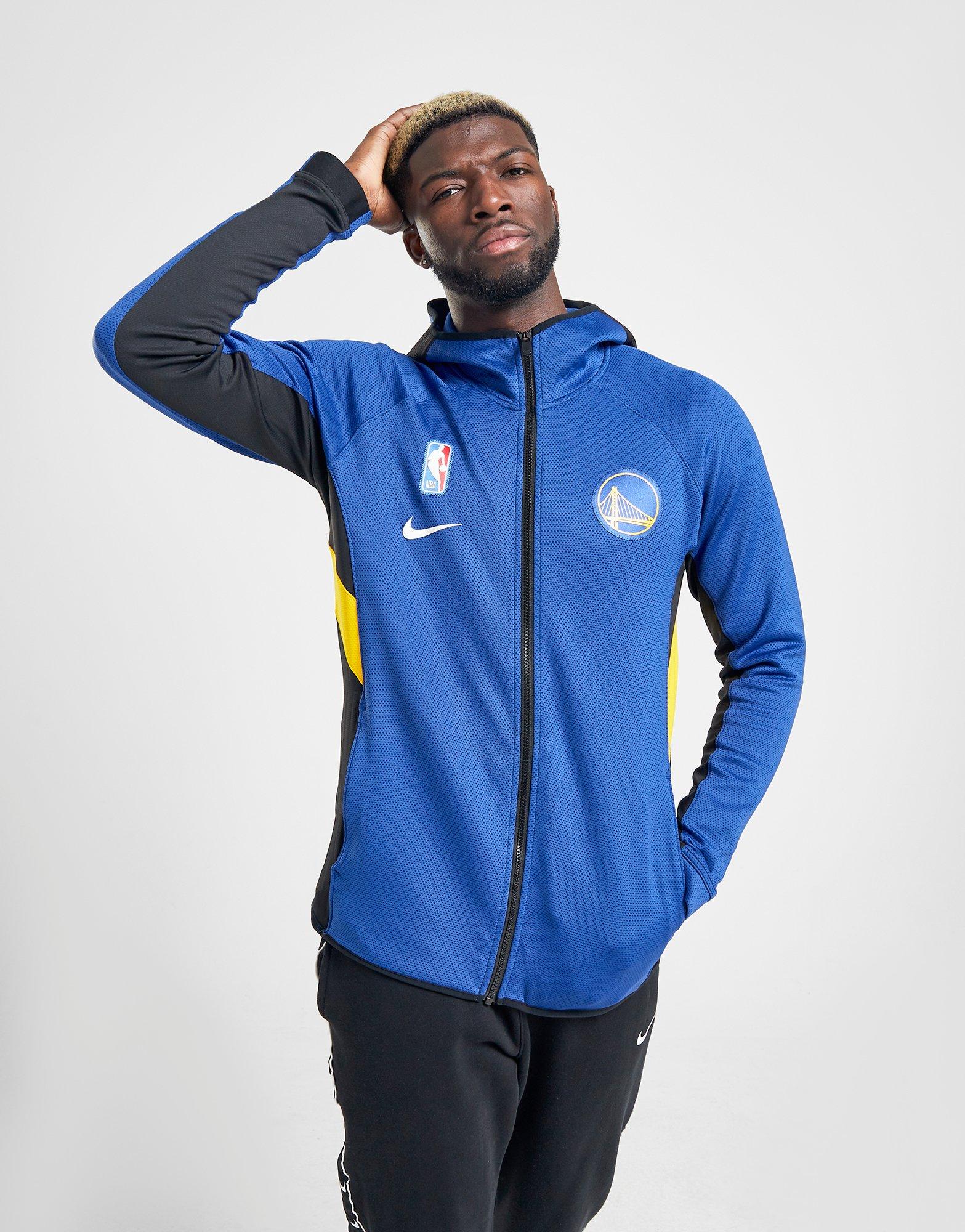 golden state warriors nike therma flex showtime men's nba hoodie