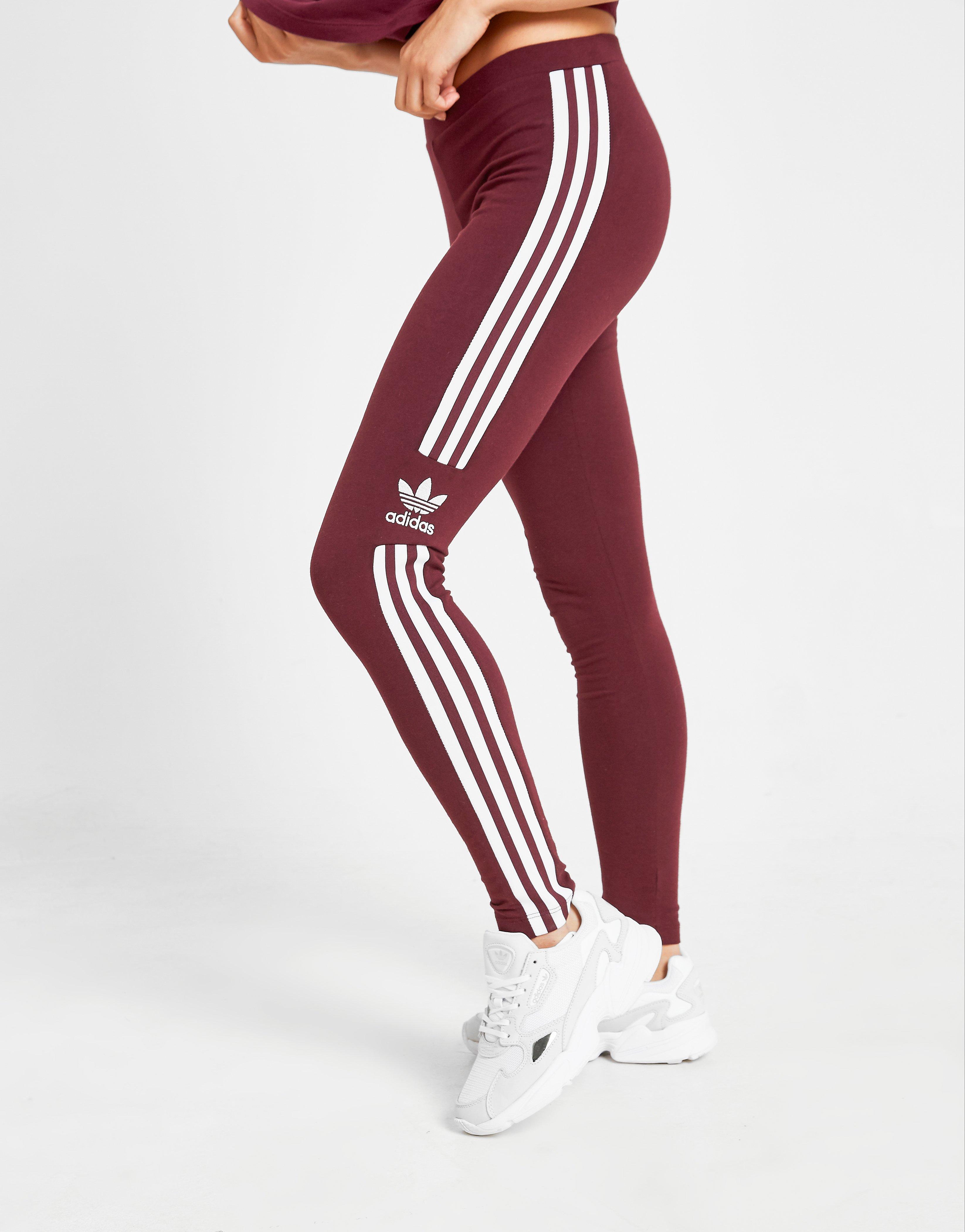 adidas originals 3 stripe trefoil leggings