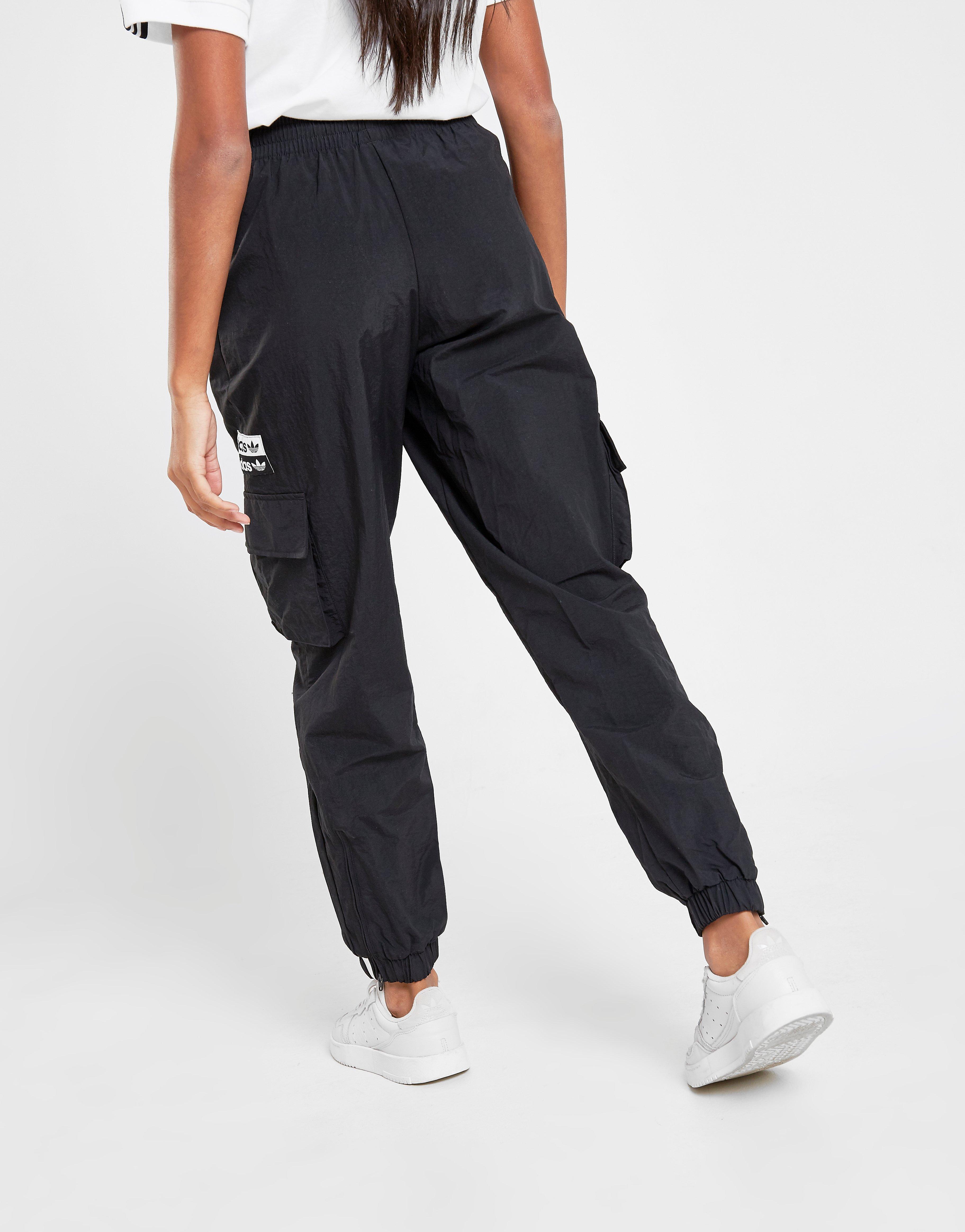 womens black adidas track pants