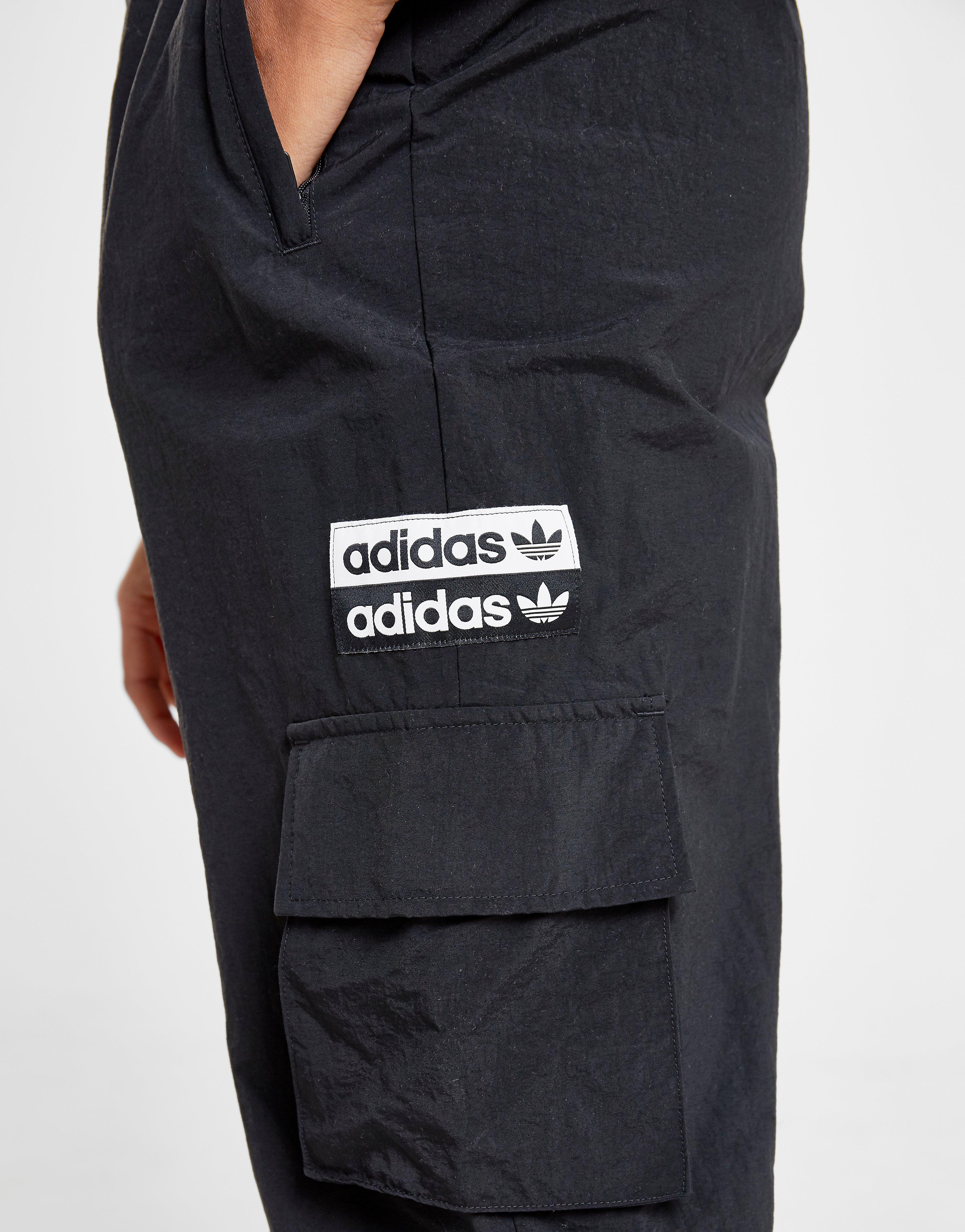 adidas black cargo pants