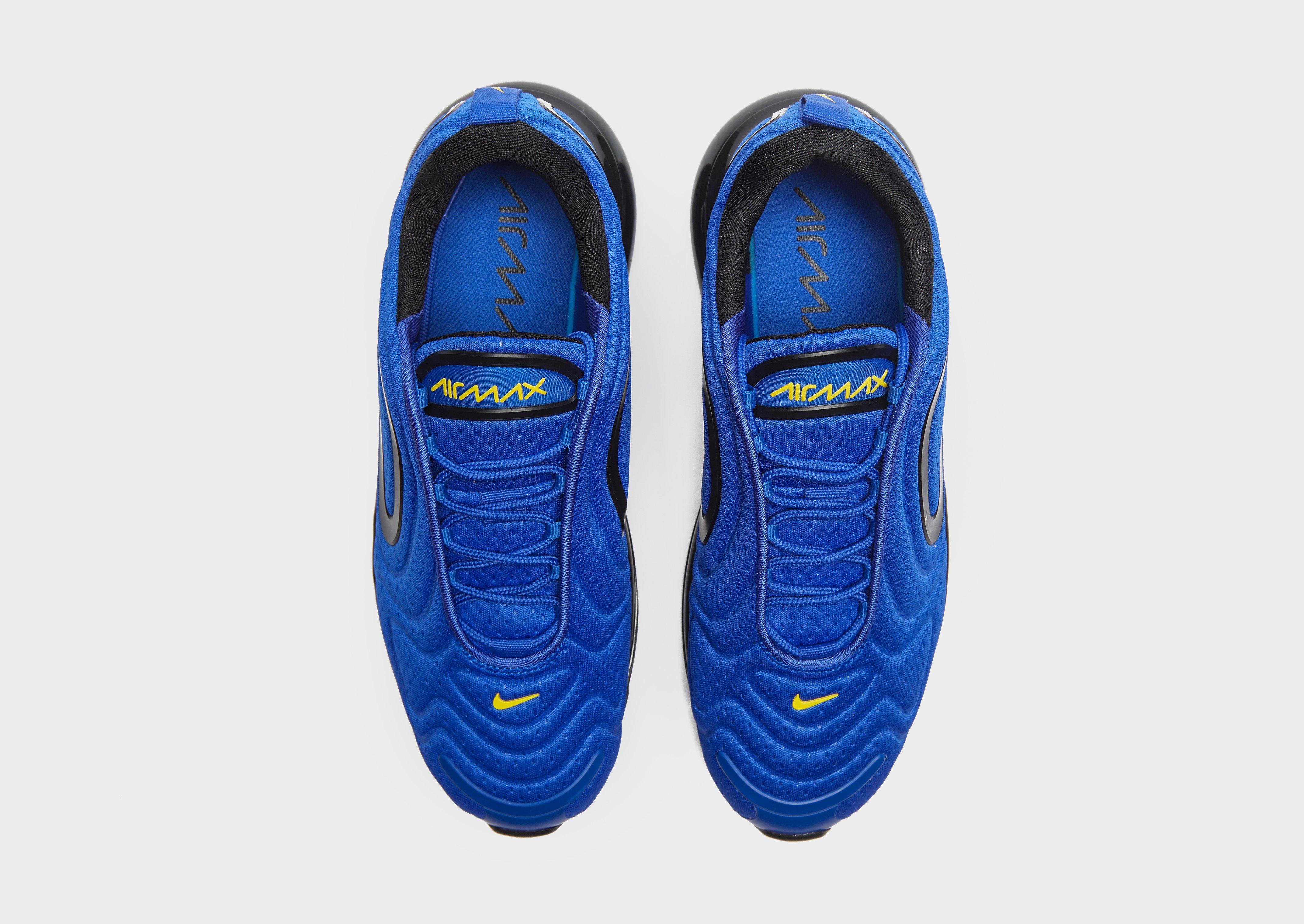 nike 720 blue and yellow