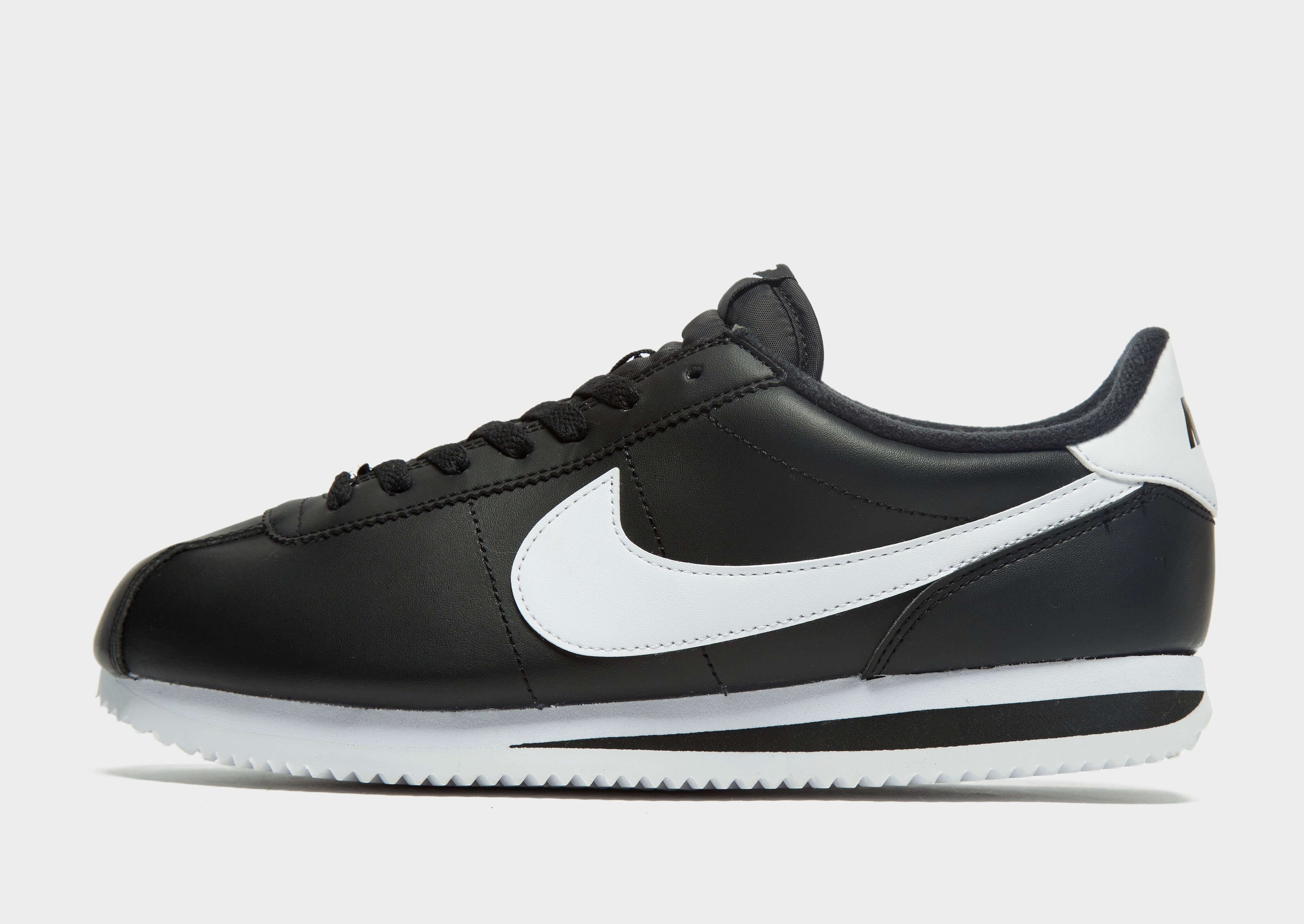 nike cortez negras hombre