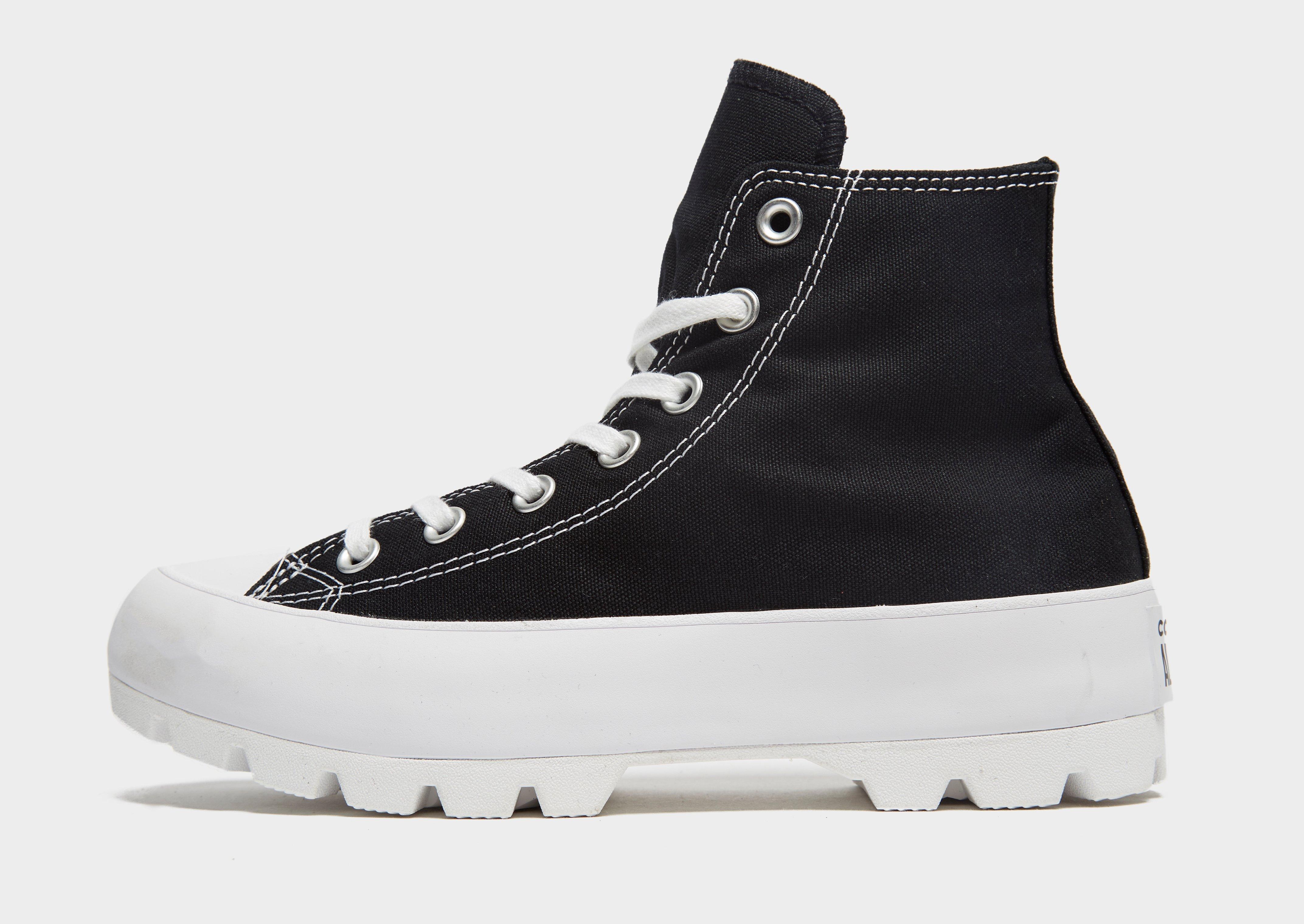 converse lugged high top black
