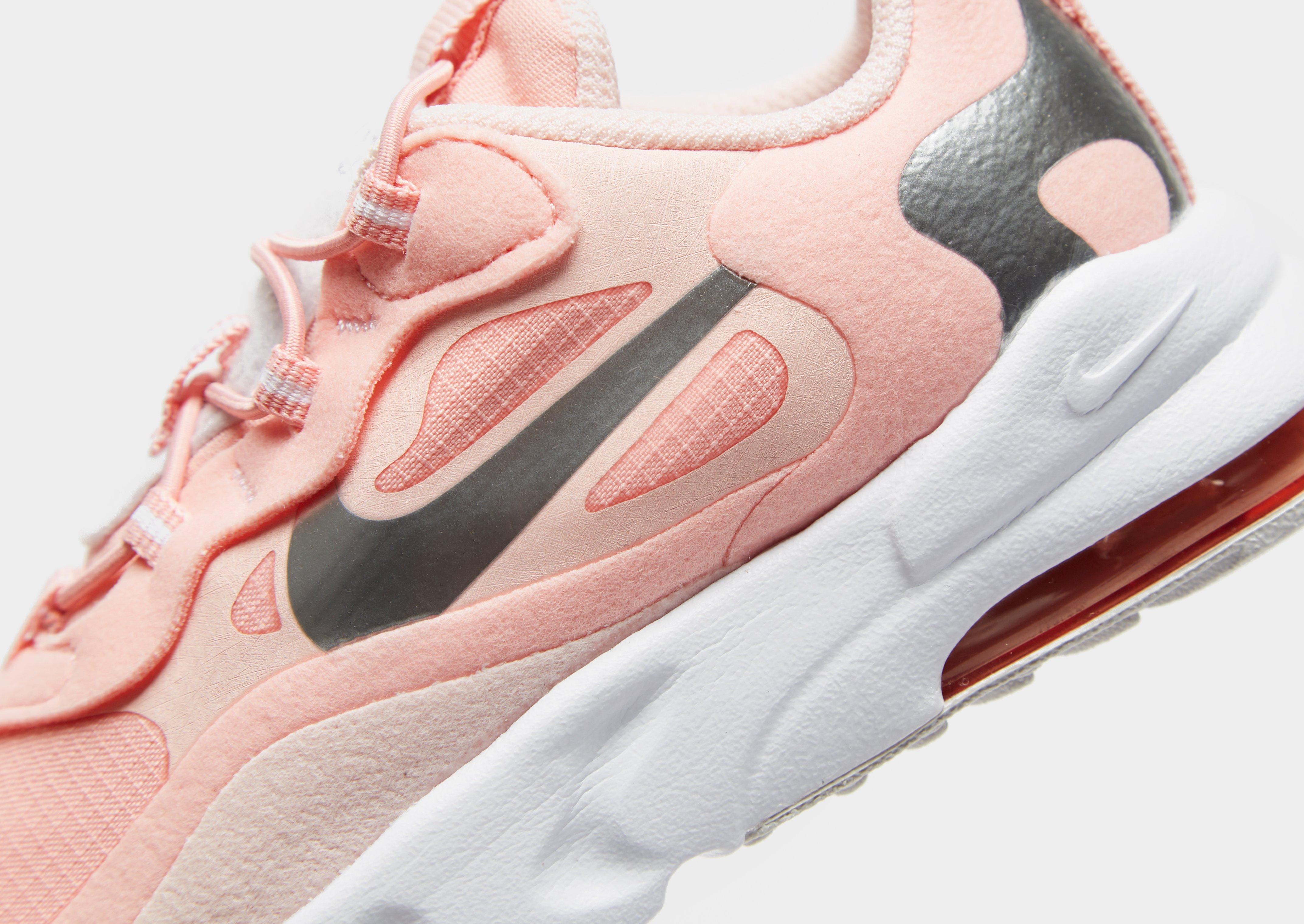 nike react element 270 bambino argento