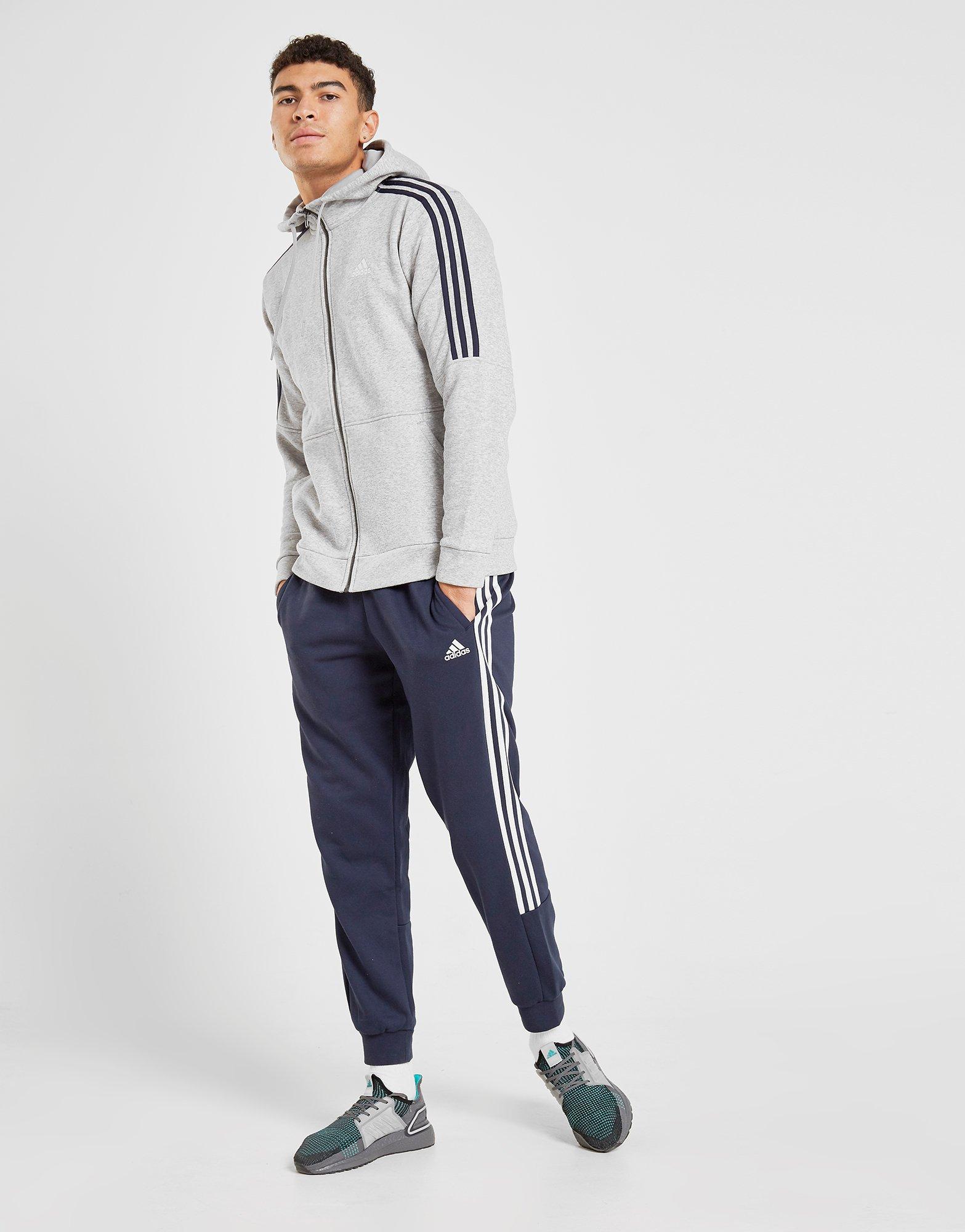 adidas essential full zip hoodie