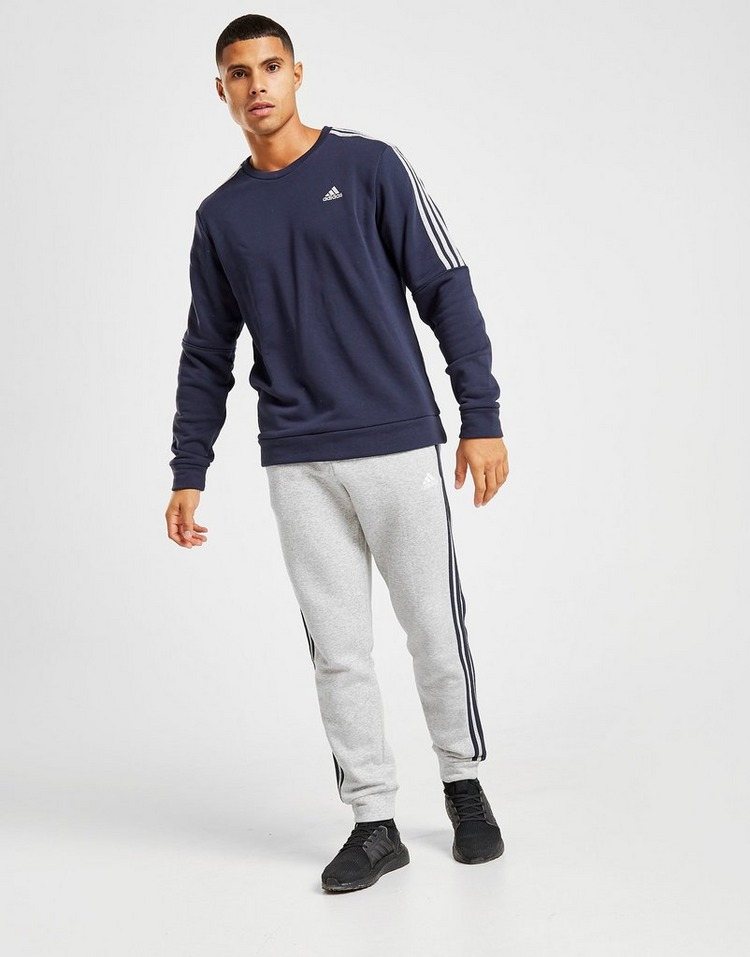 Buy Blue adidas Essential Crew Neck Sweatshirt | JD Sports | JD Sports ...