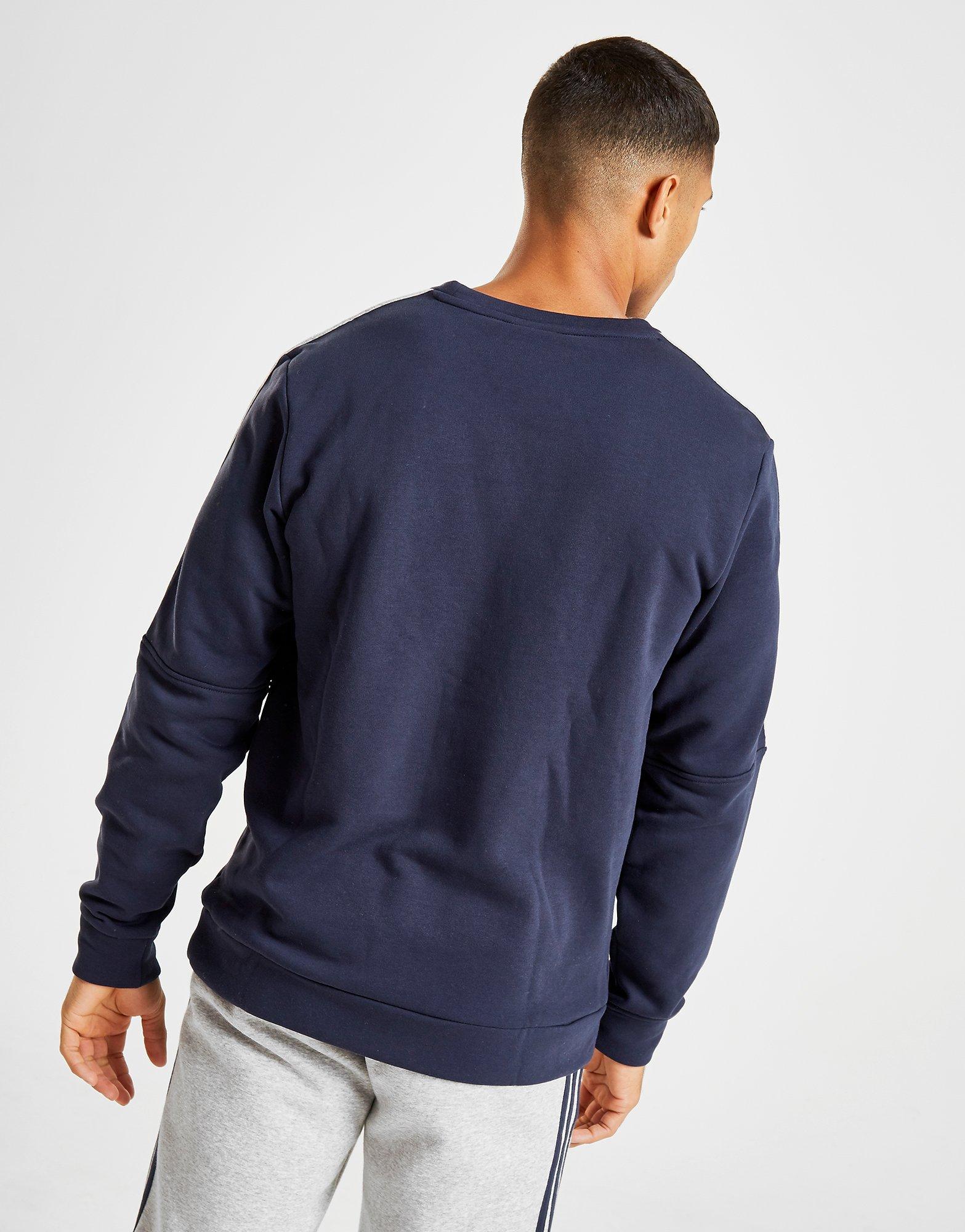 sweat adidas bleu et blanc