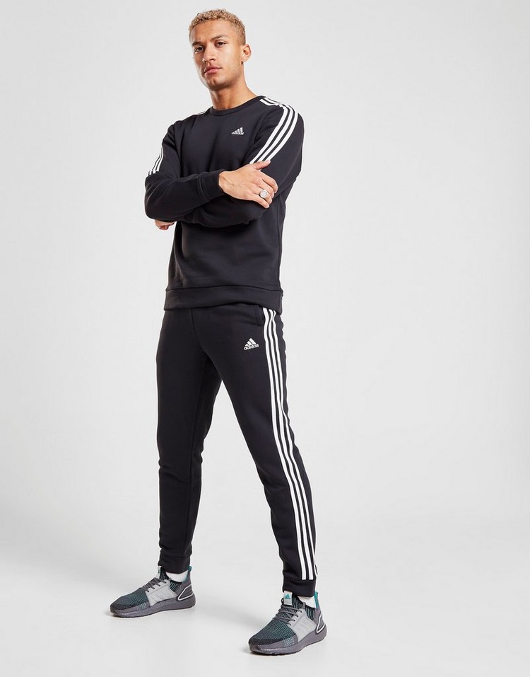 Koop Zwart adidas Essentials 3-Stripes Trainingsbroek Heren | JD Sports