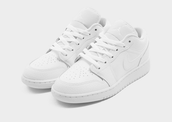 White Jordan Air 1 Low Junior Jd Sports