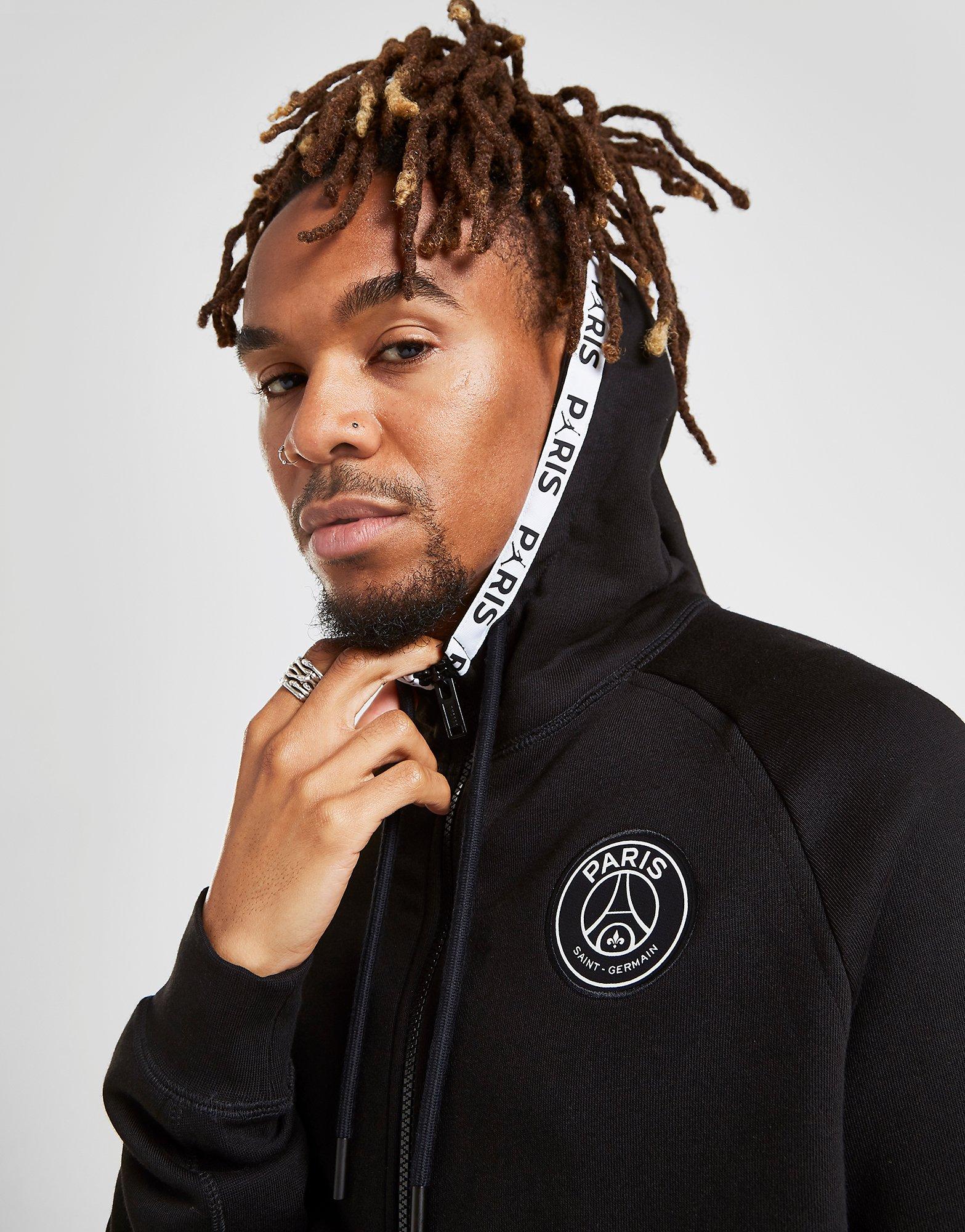 psg x jordan fleece hoodie