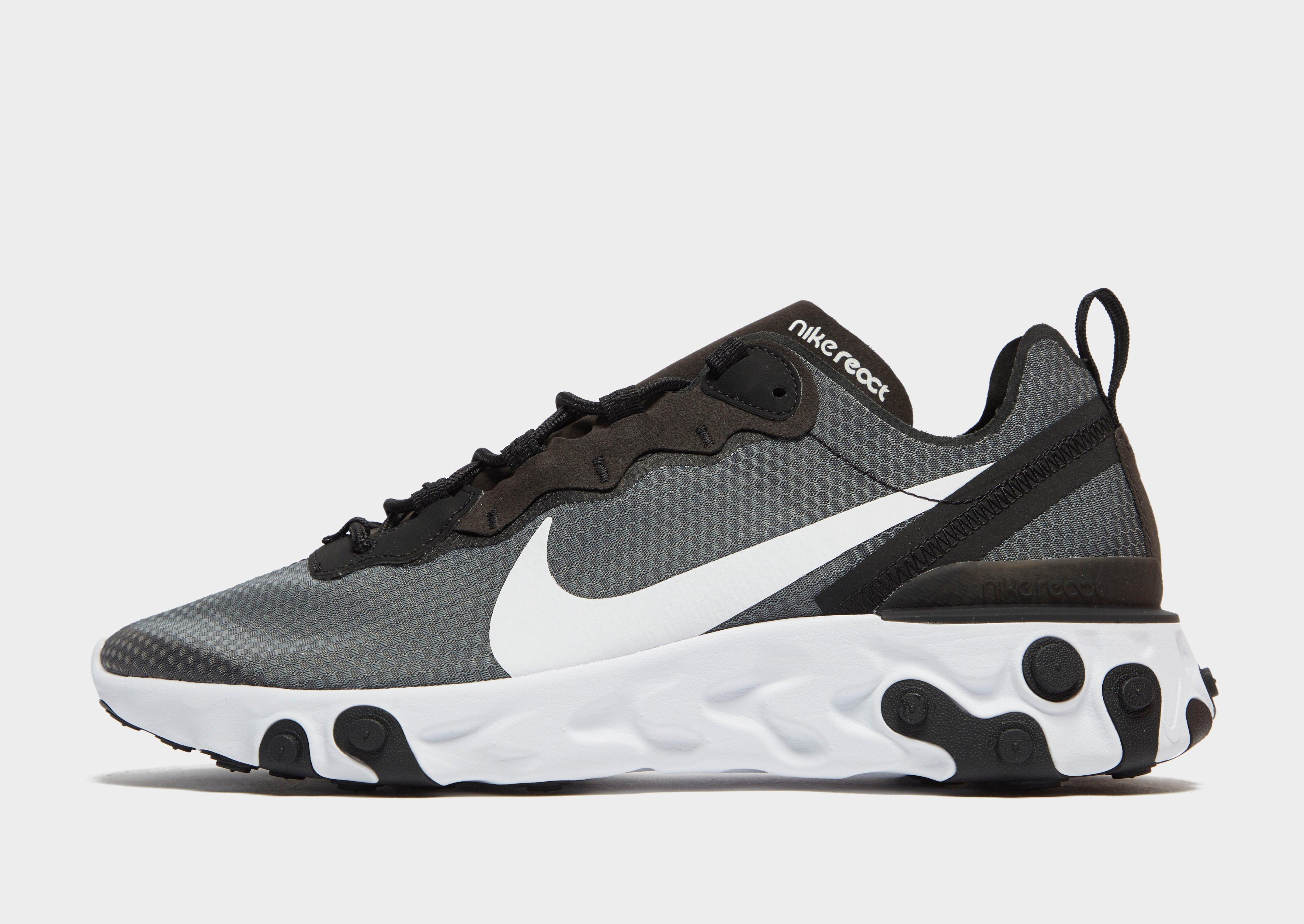 react element black white