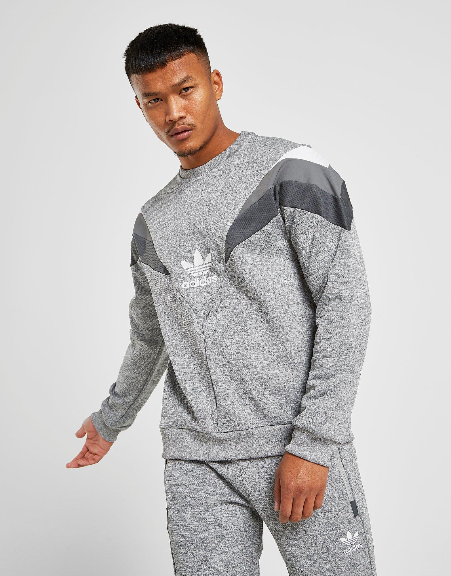 adidas originals street run crew sweatshirt