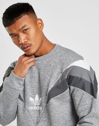 adidas Originals Street 90s Crew Sweatshirt | JD Sports adidas Originals Street 90s Crew Sweatshirt | JD Sports