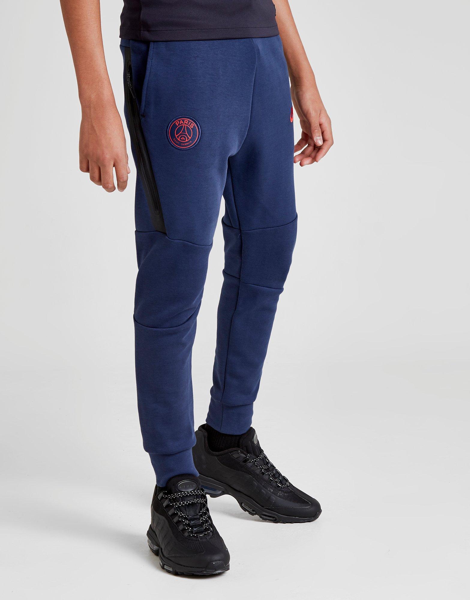 navy blue nike tech fleece pants