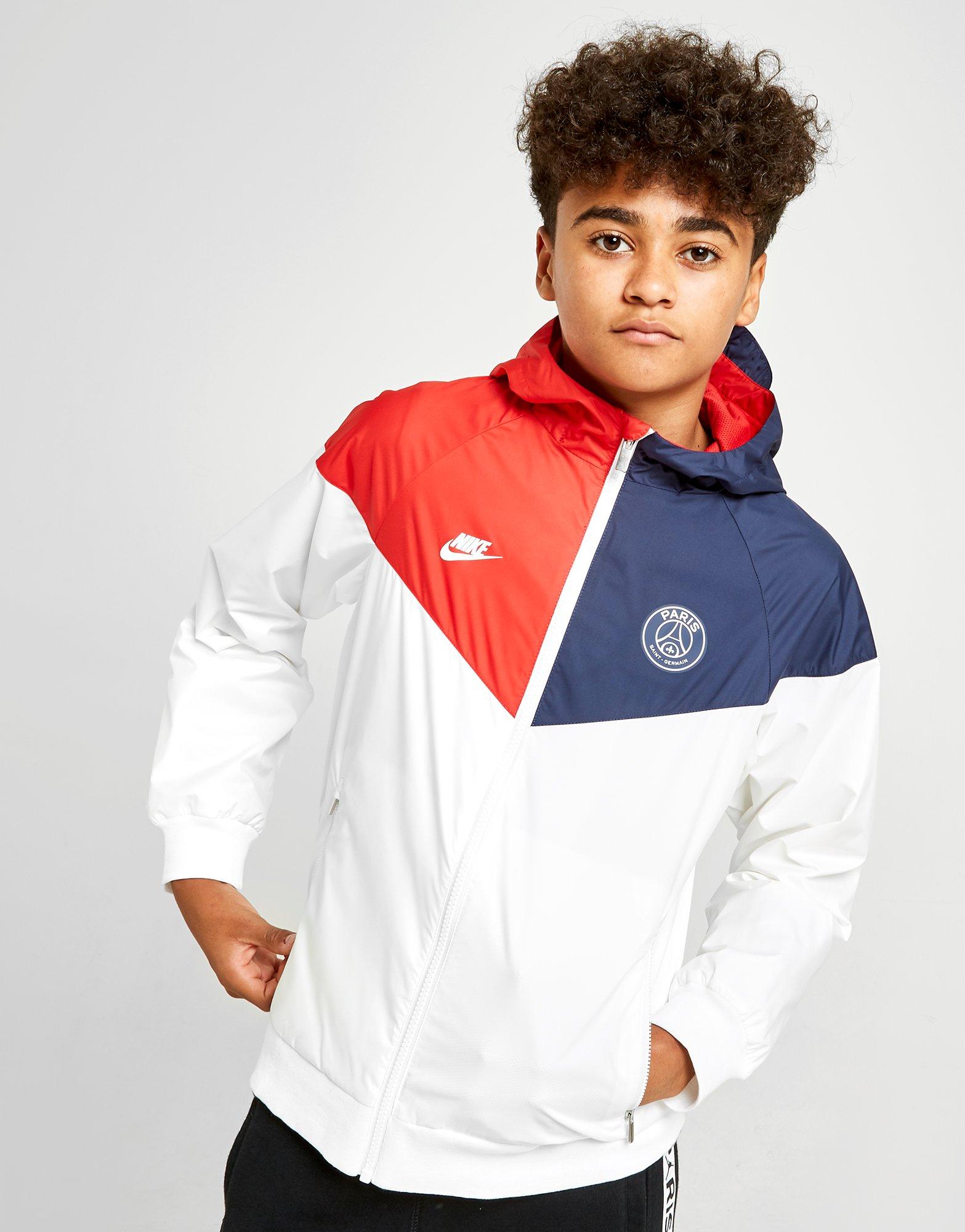 nike paris saint germain windrunner jacket