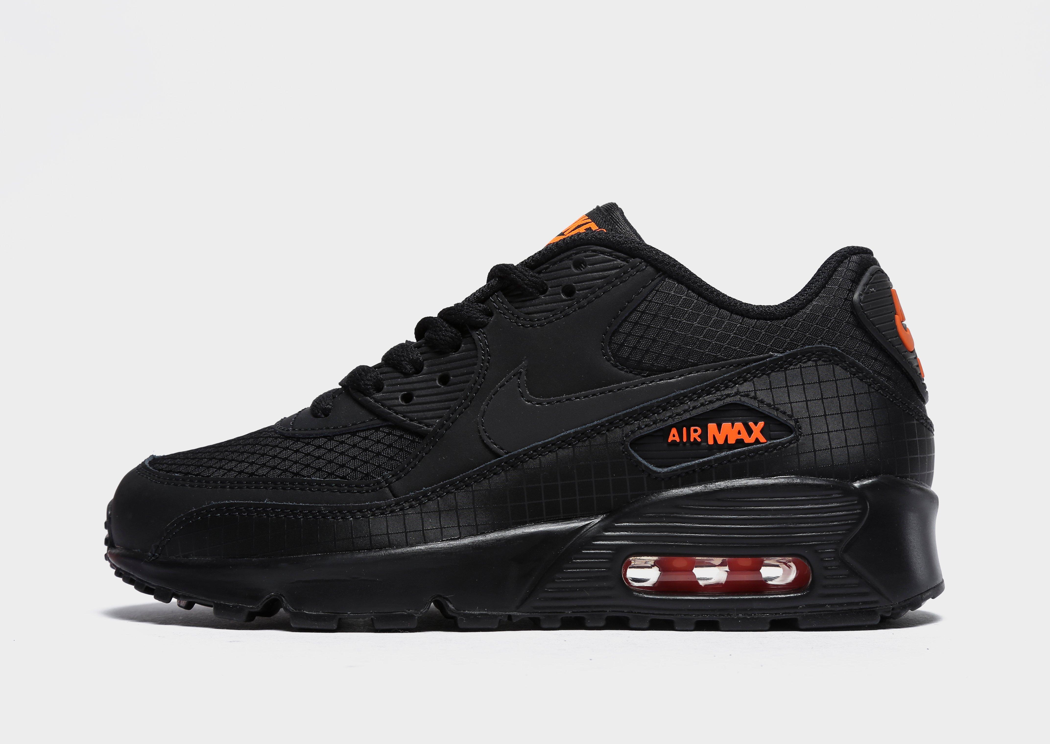 air max orange et noir