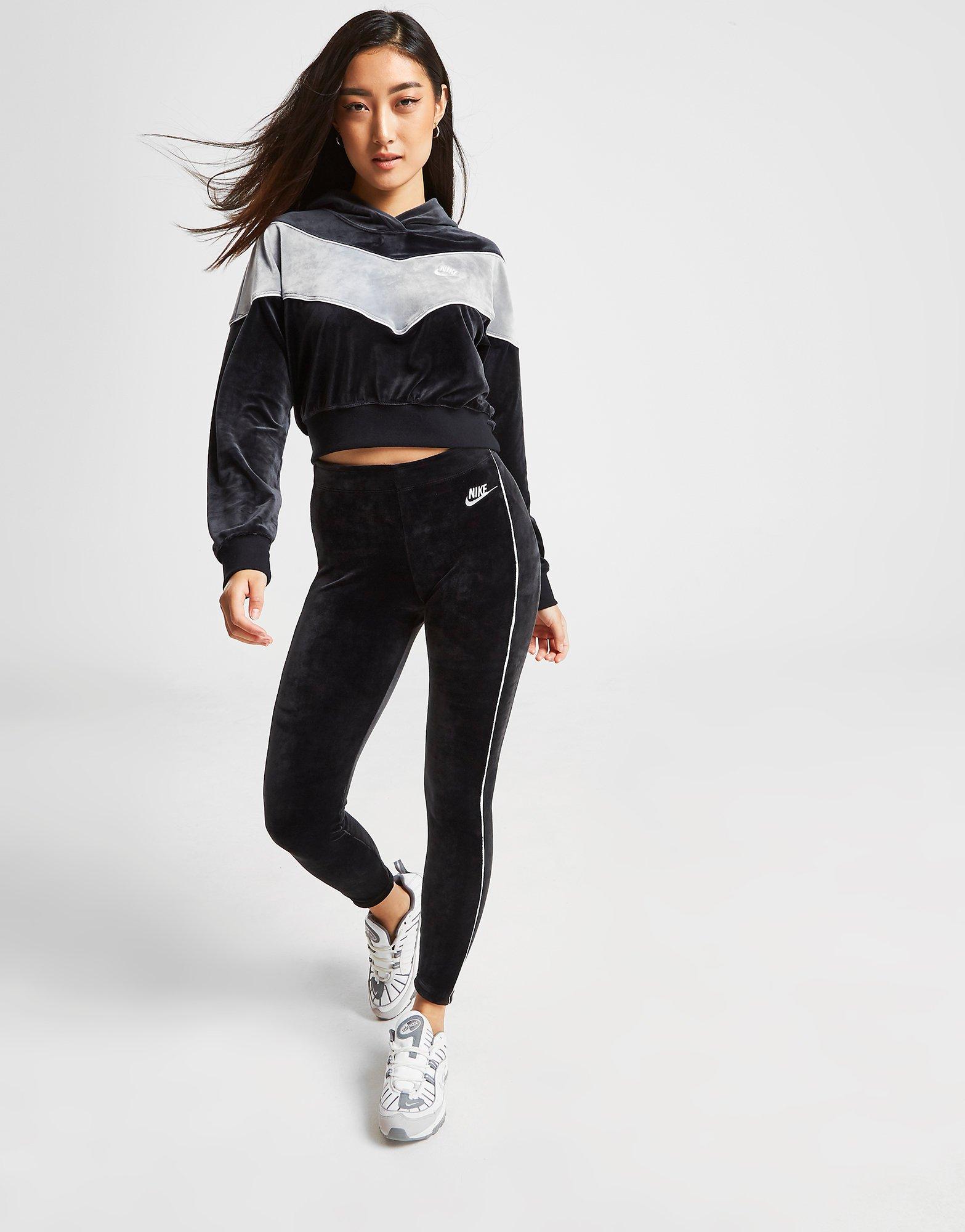 velvet nike tracksuit