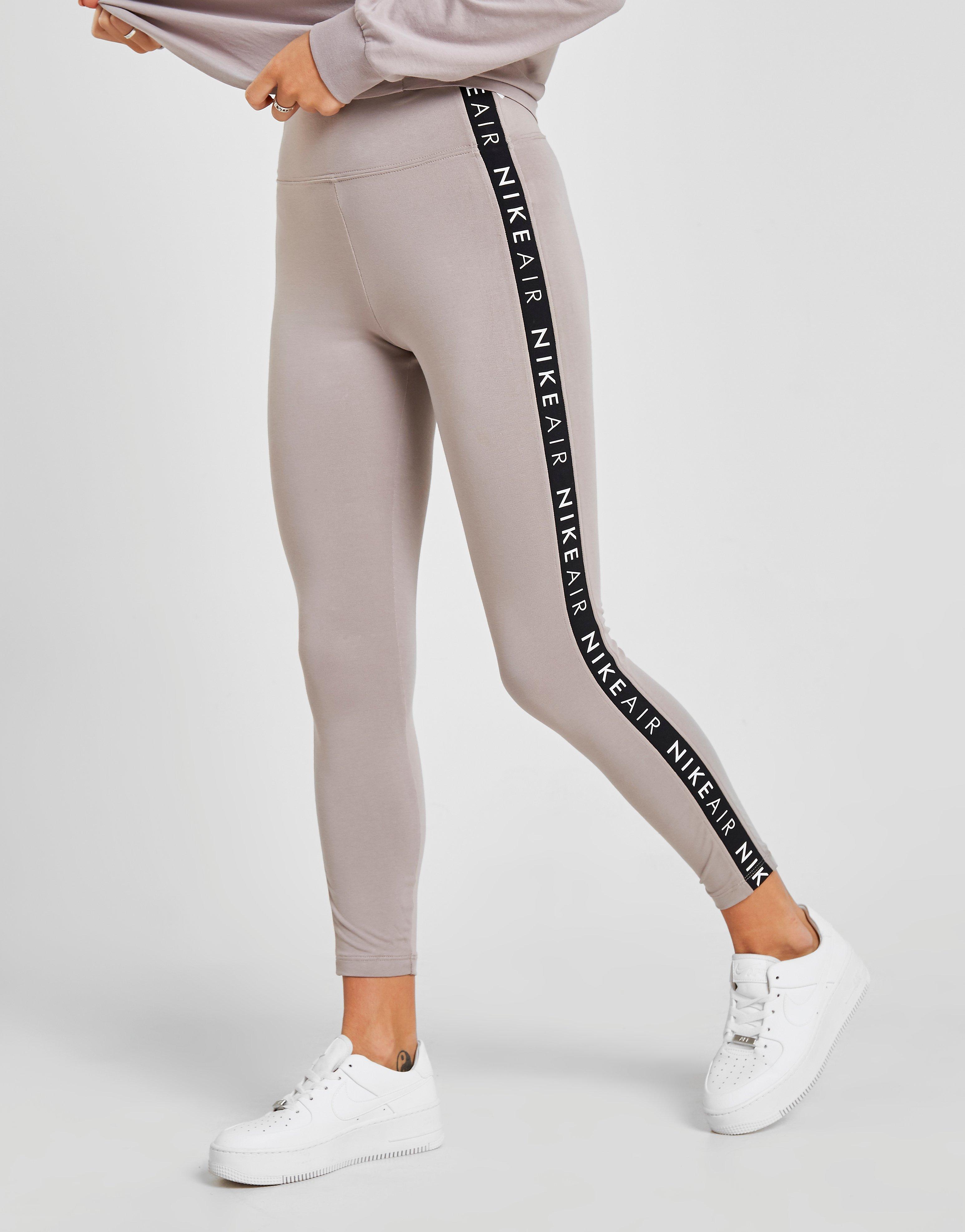 nike air tape leggings grey