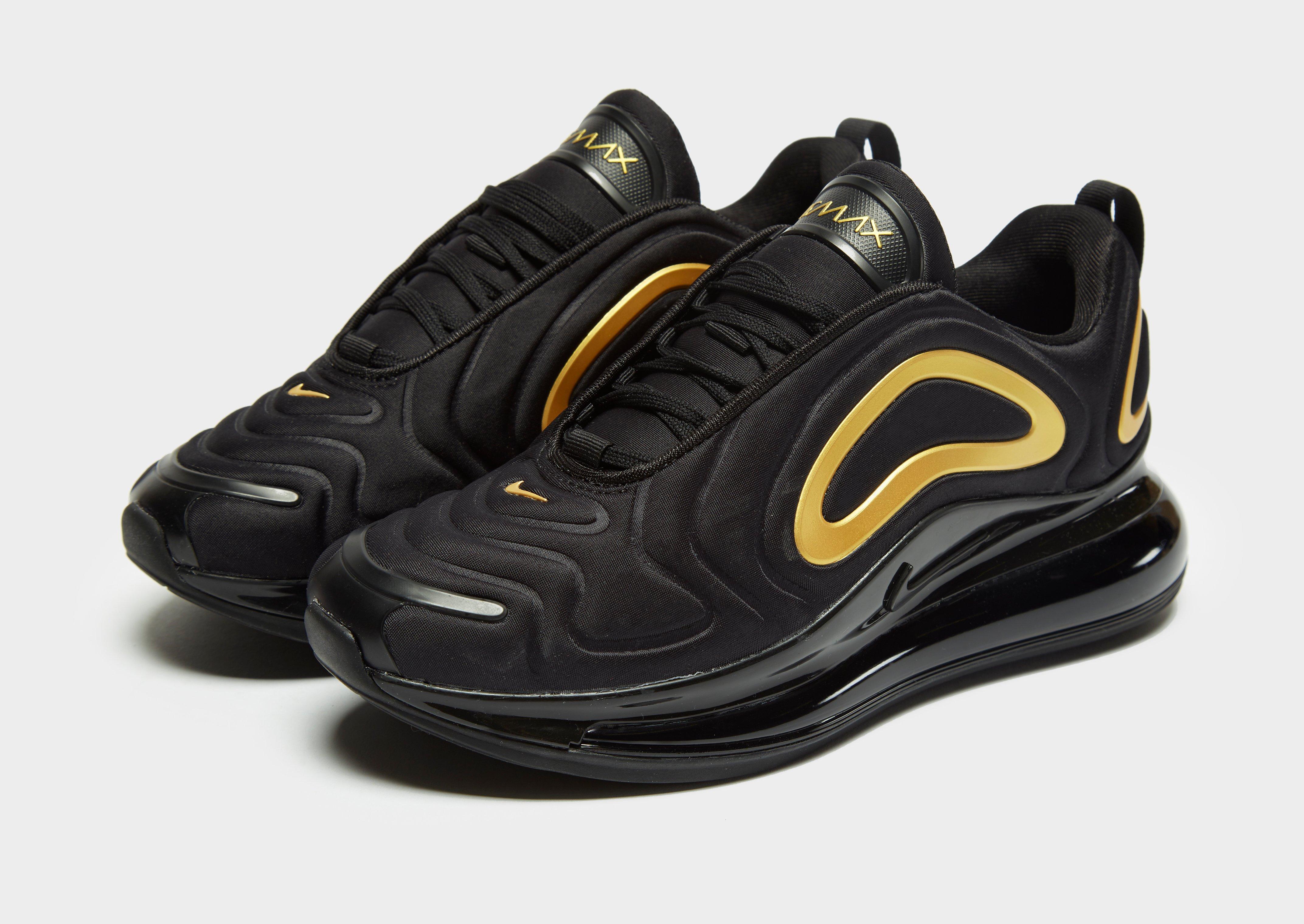 air max 720 nere e oro