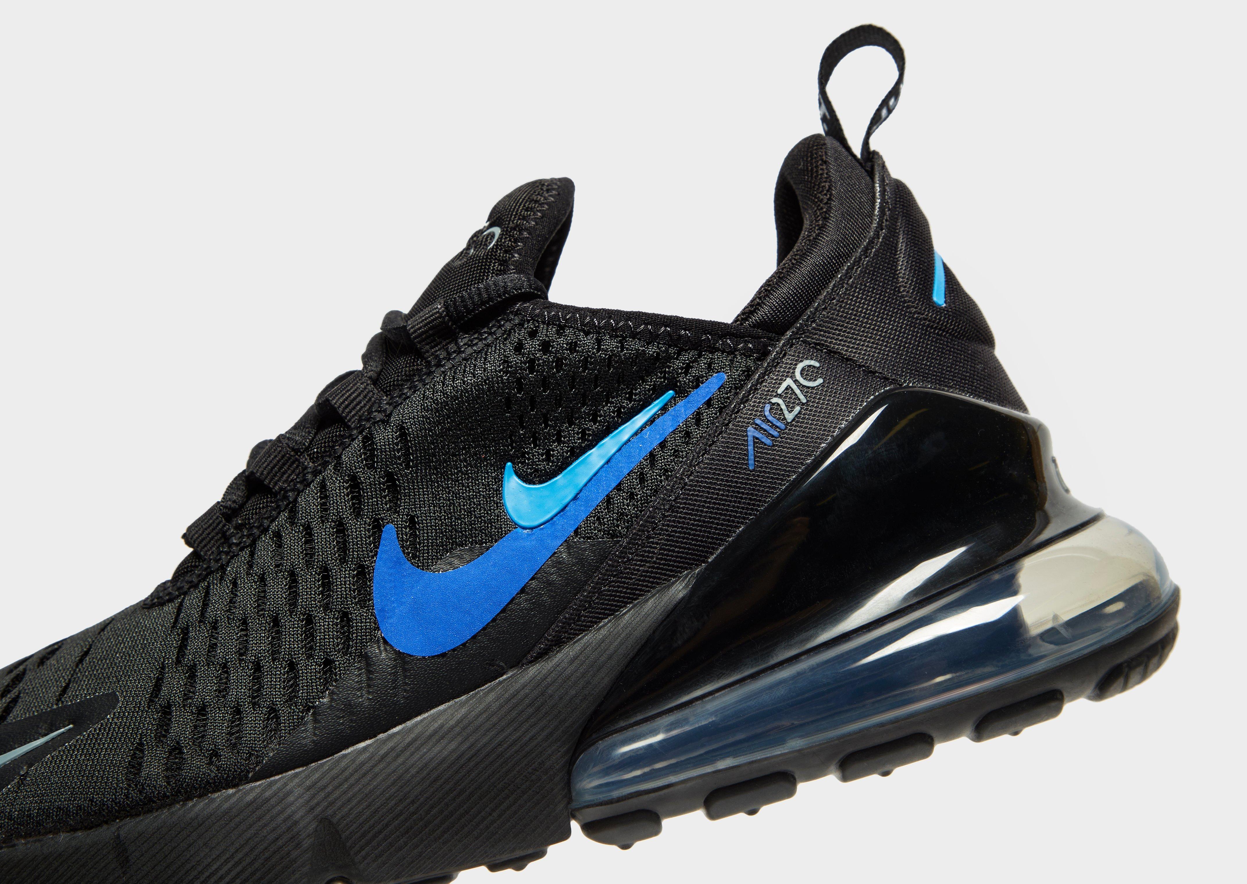 nike air max 270 negras y azules