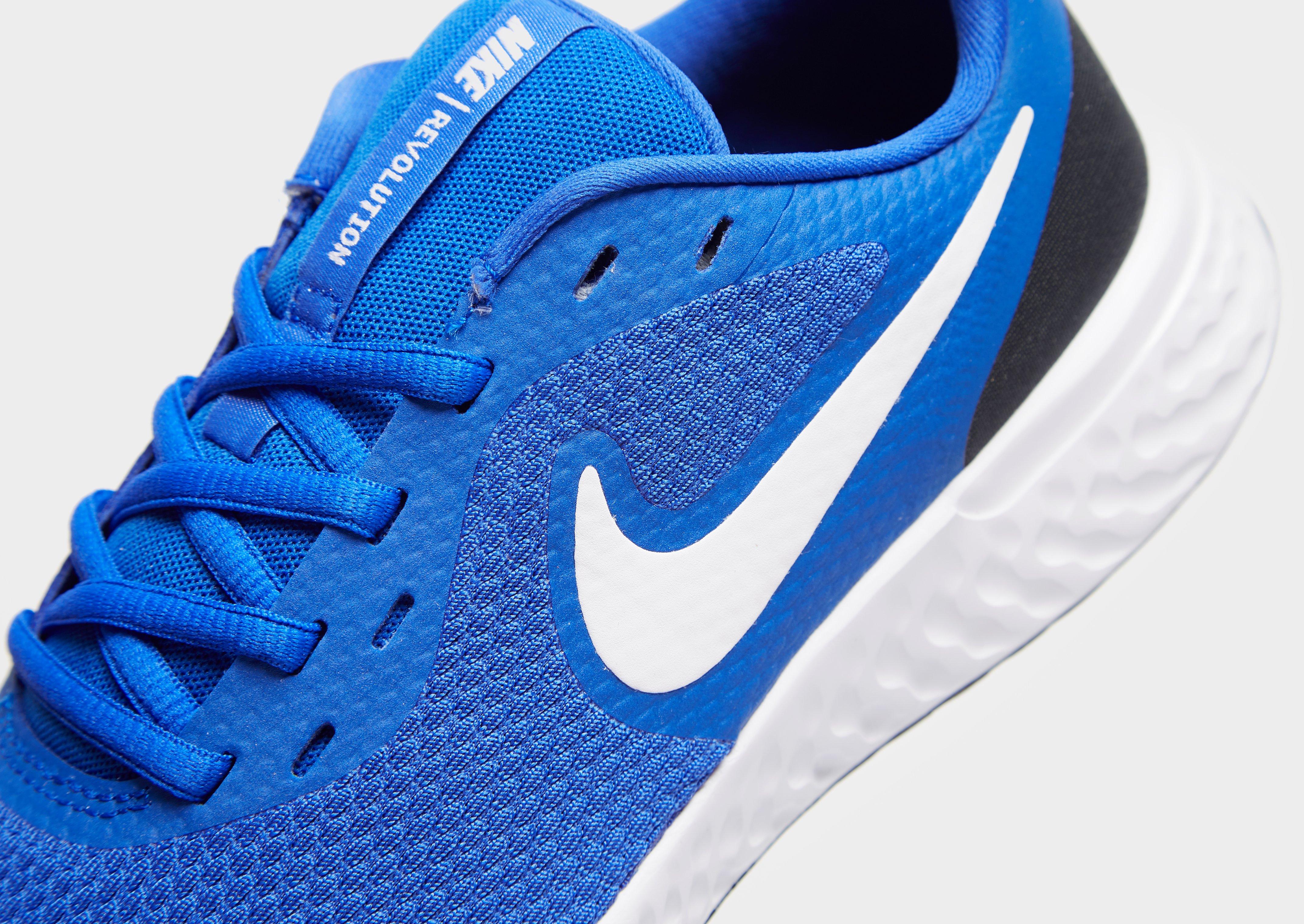 nike revolution 4 junior blue