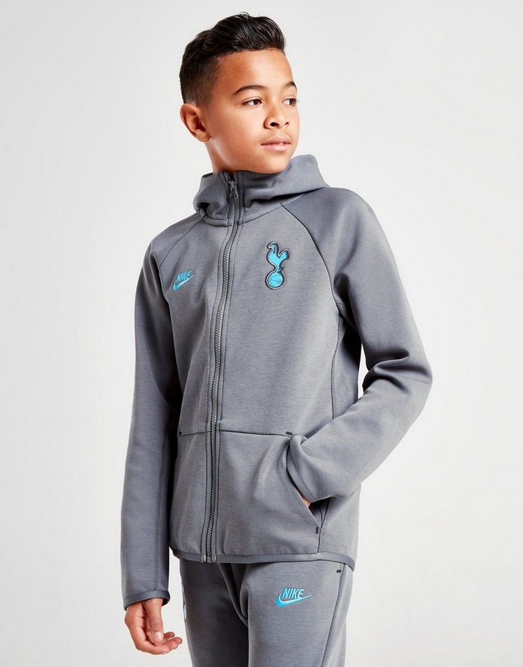 Koop Grijs Nike Tottenham Hotspur FC Tech Fleece Hoodie Junior | JD Sports