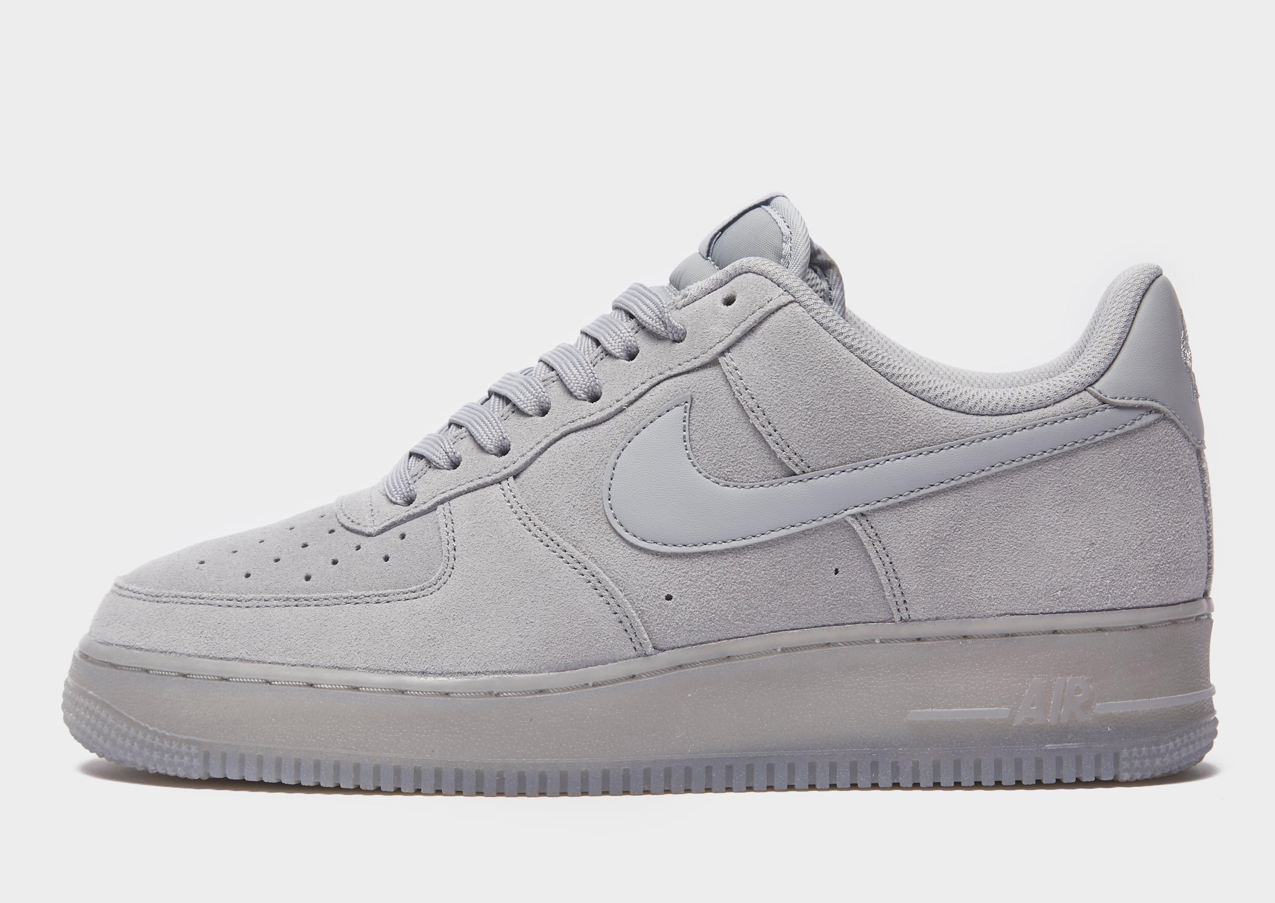 nike air force 1 grise daim homme