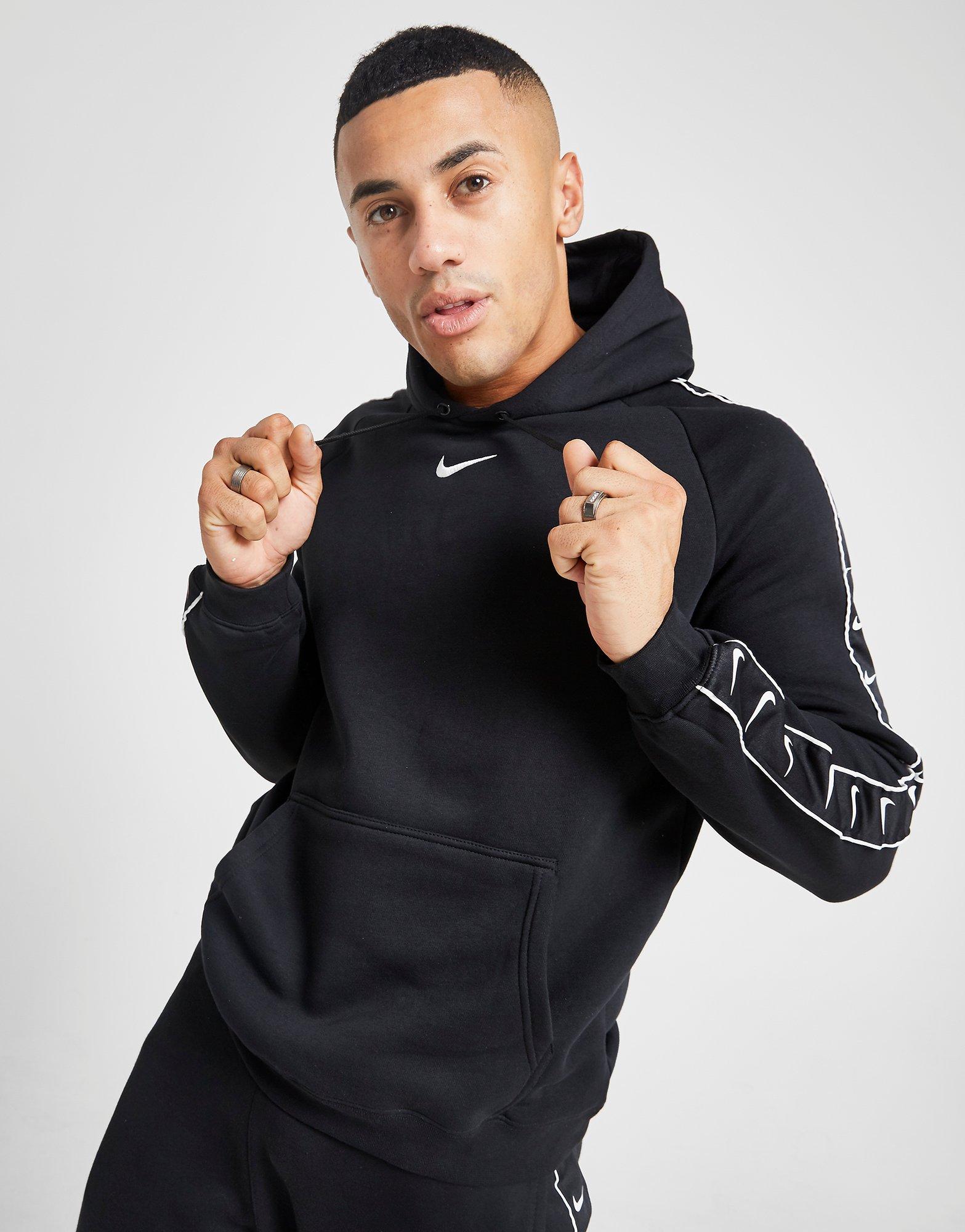 nike tape fleece overhead hoodie