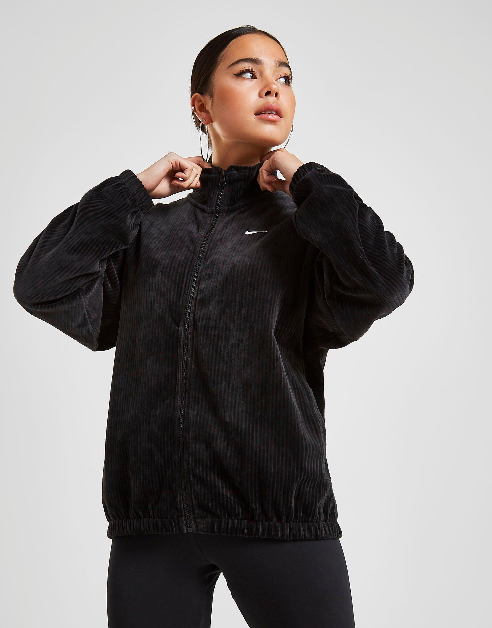 nike velour track top