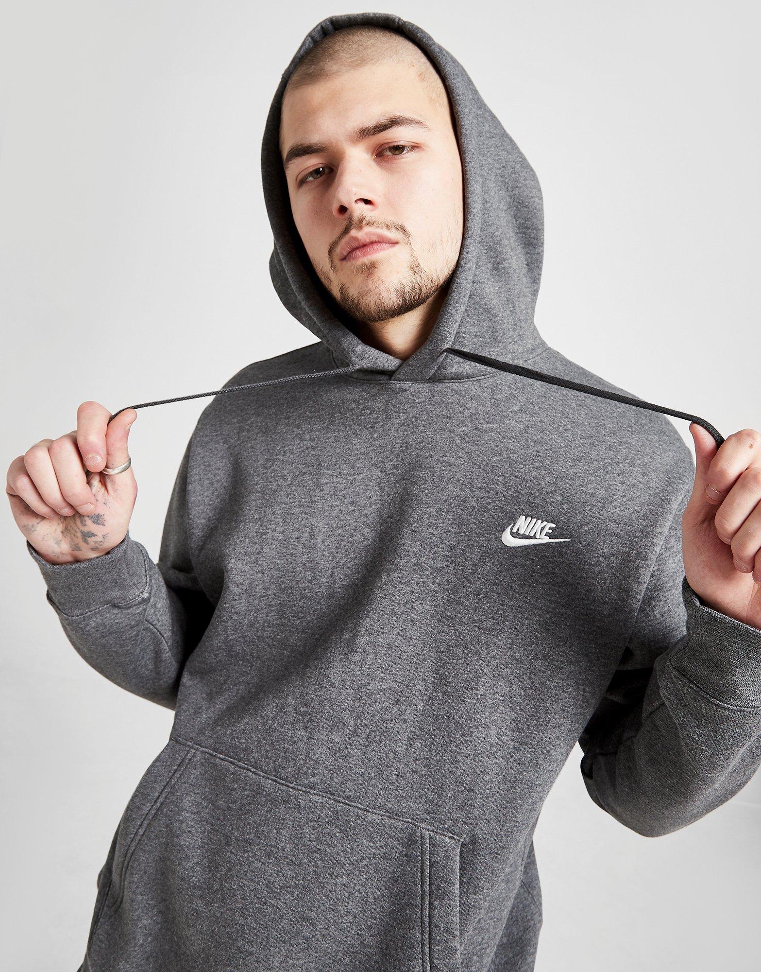 nike foundation hoody grey