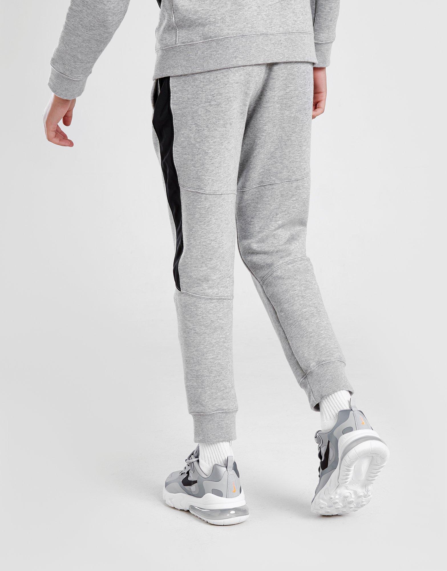 nike hybrid fleece joggers grey