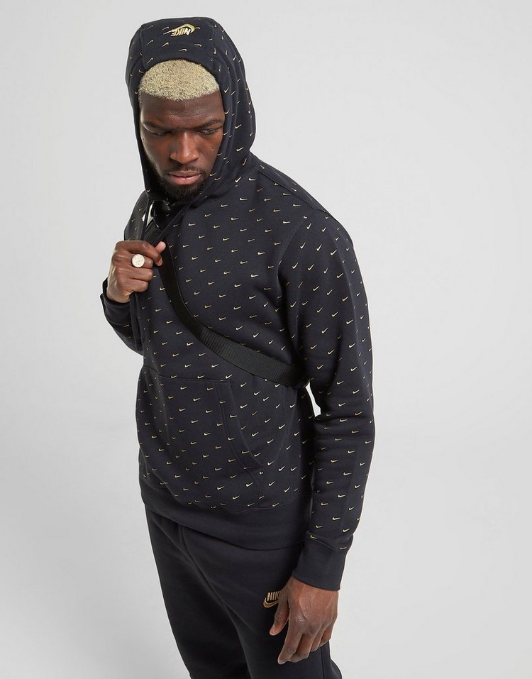 Nike All Over Swoosh Print Overhead Hoodie