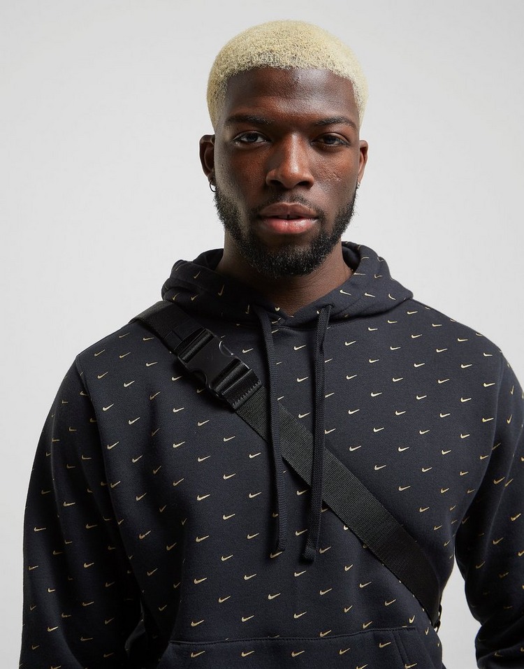 Nike All Over Swoosh Print Overhead Hoodie