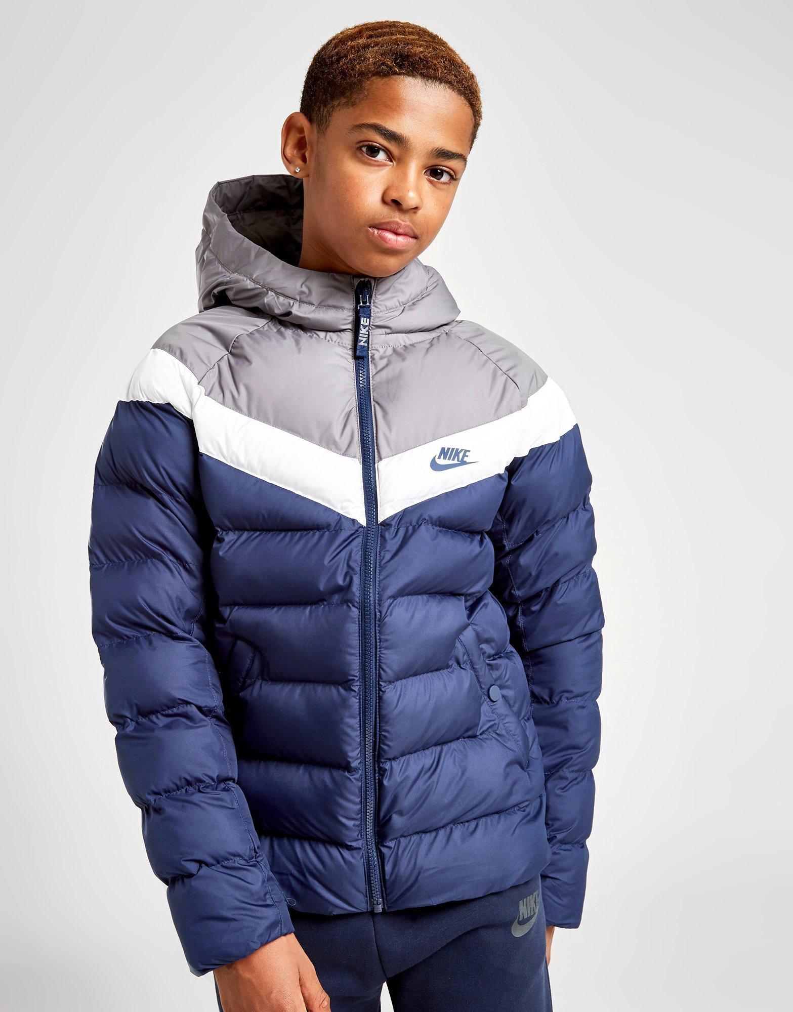 nike padded jacket junior