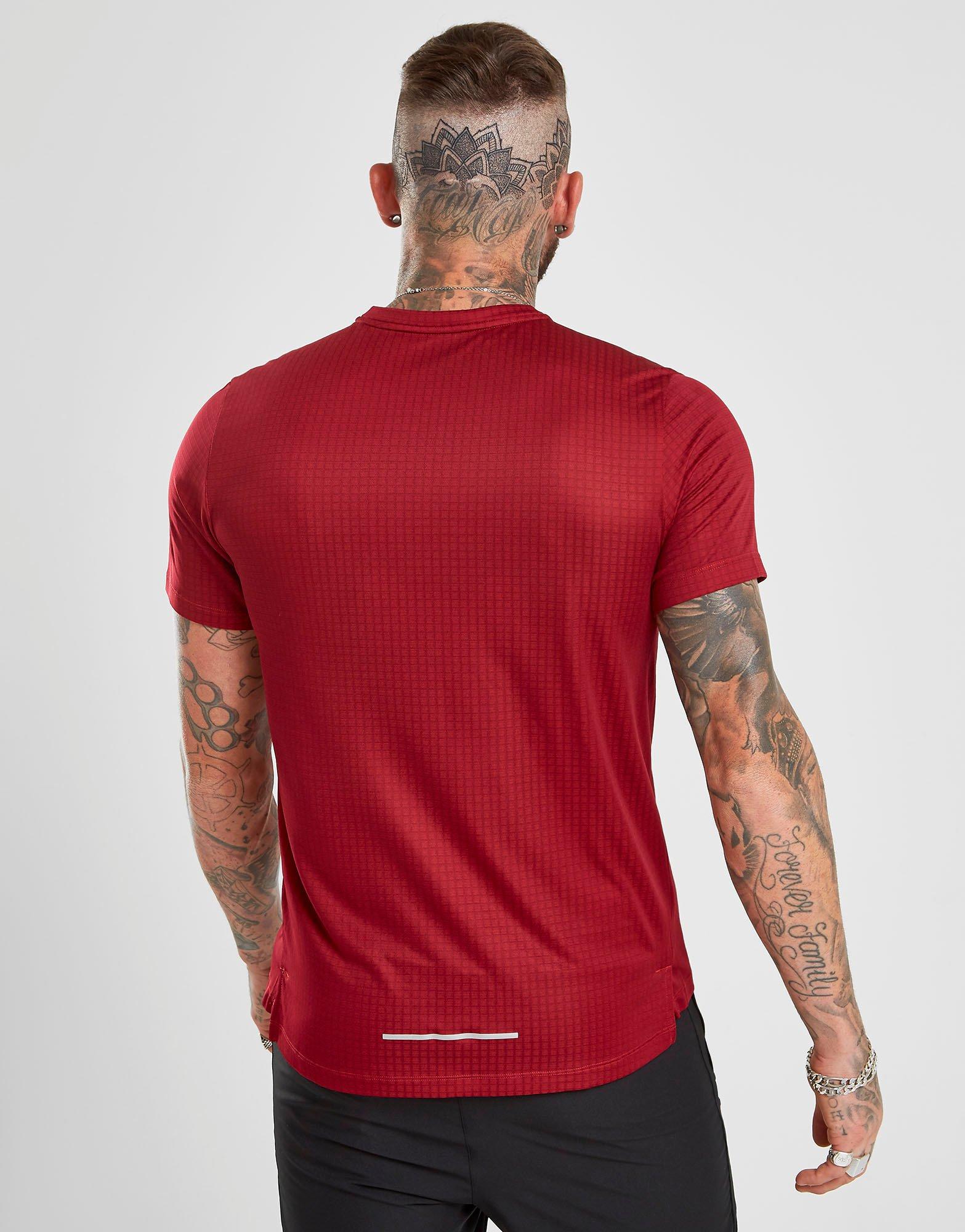 nike miler tech t shirt