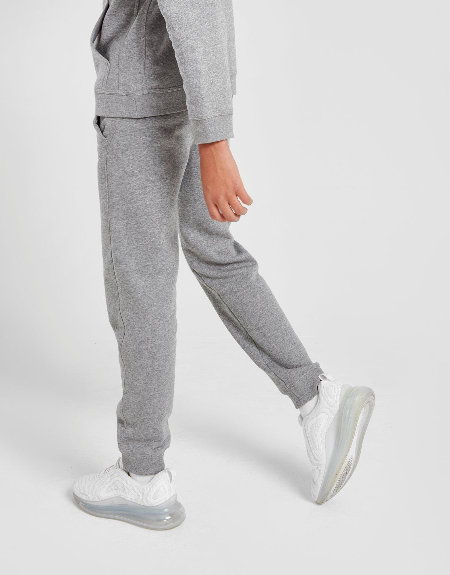 grey nike joggers junior