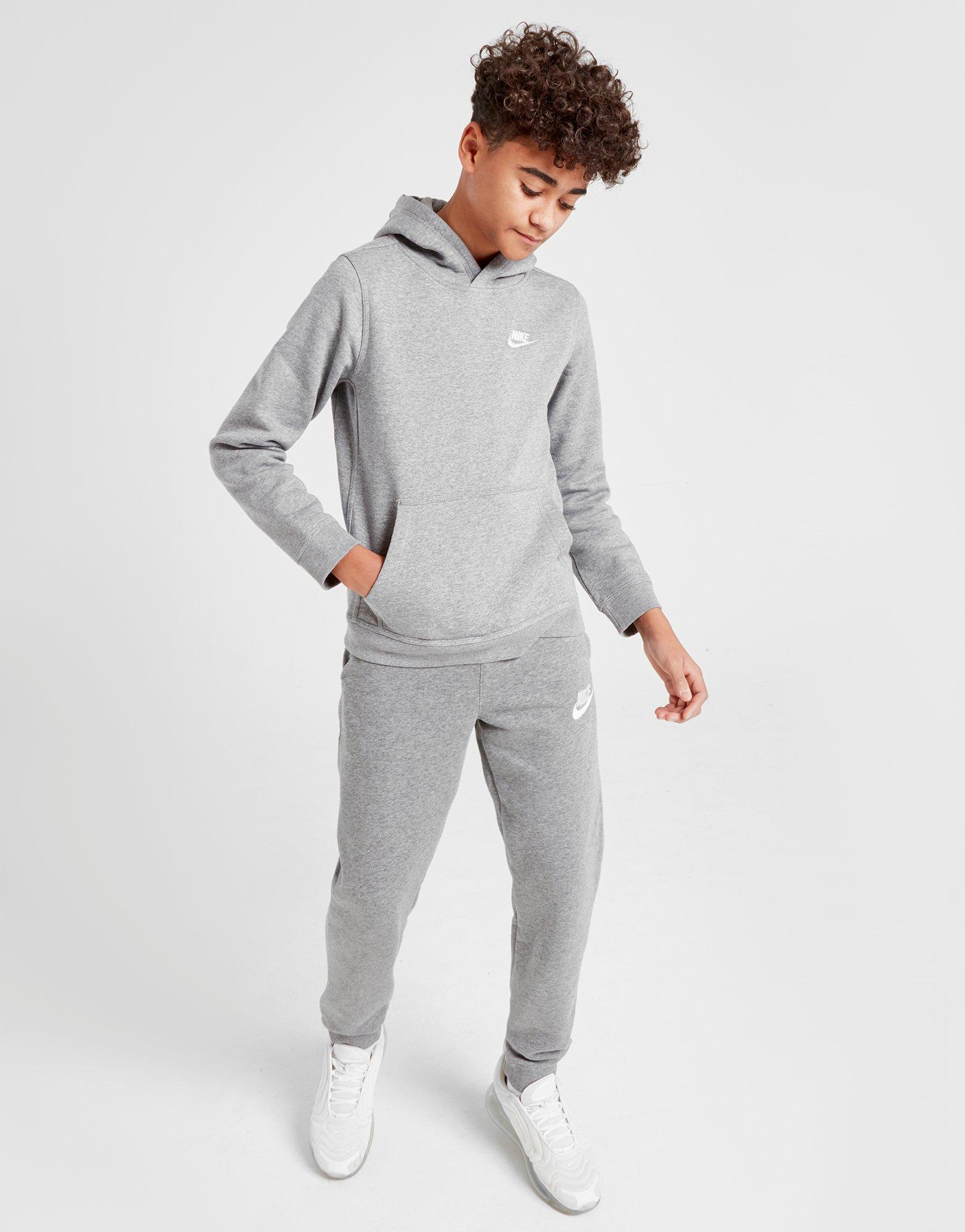 Gris Nike Jogging Franchise Polaire Junior