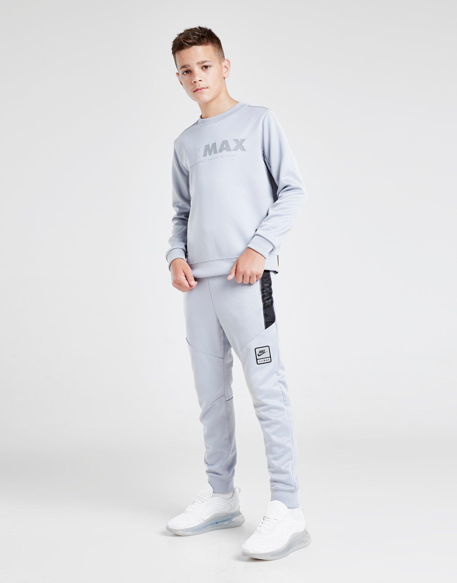 nike air max poly tape track pants