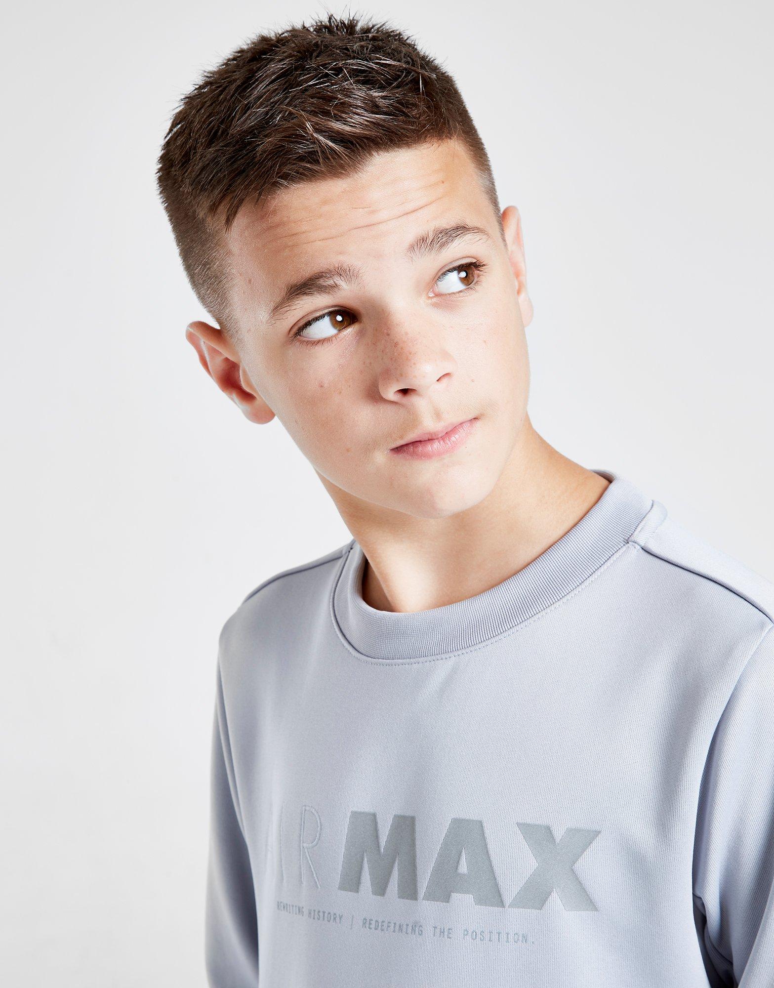 nike air max crew sweatshirt junior