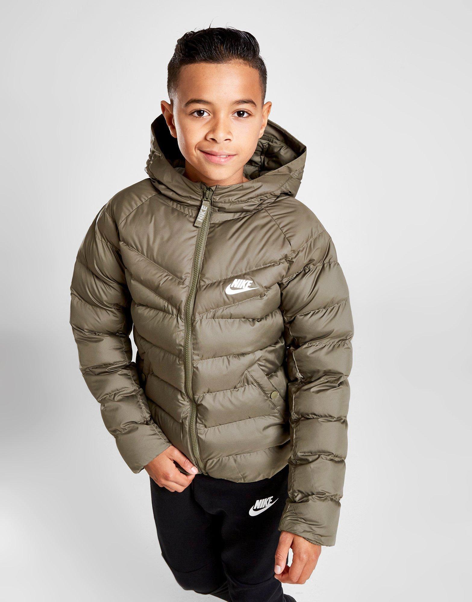 nike padded jacket junior