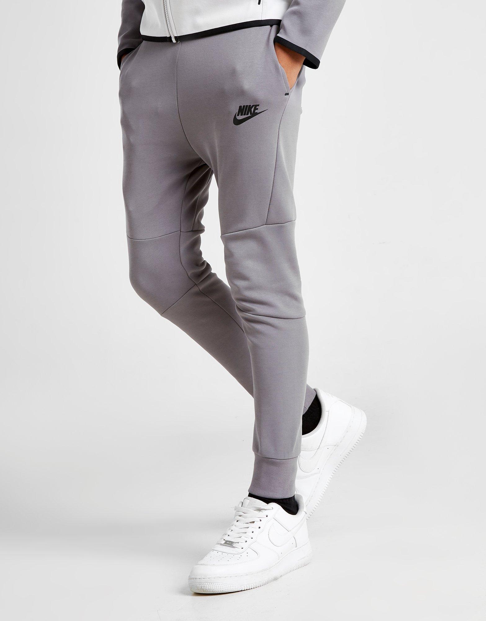 nike tech fleece pants black junior