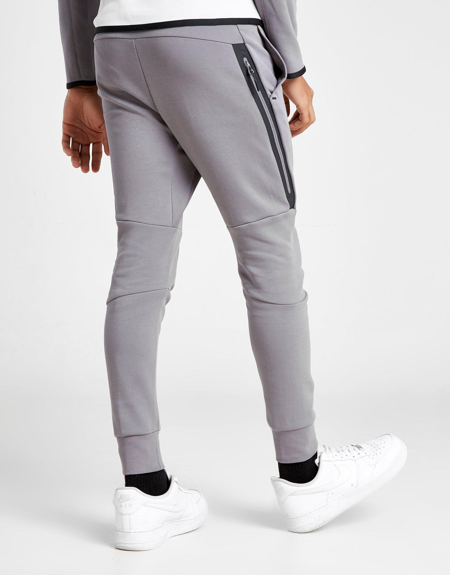 nike tech fleece pants junior grey