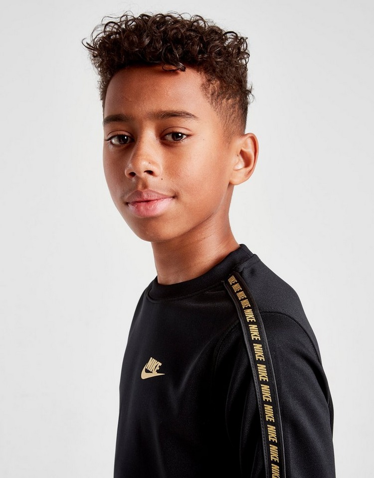 Nike Tape Poly Crew Sweatshirt Junior