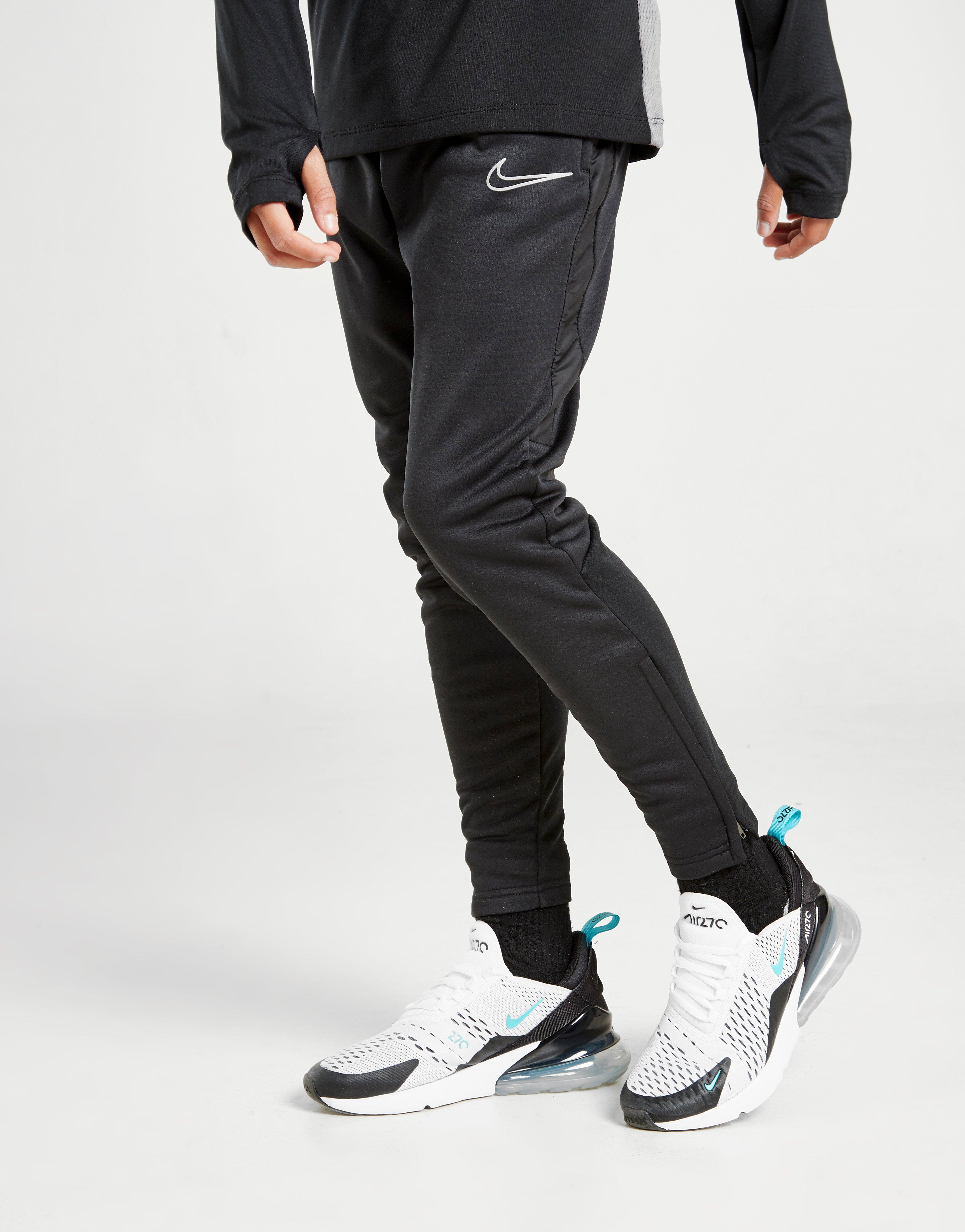 nike academy track pants junior black