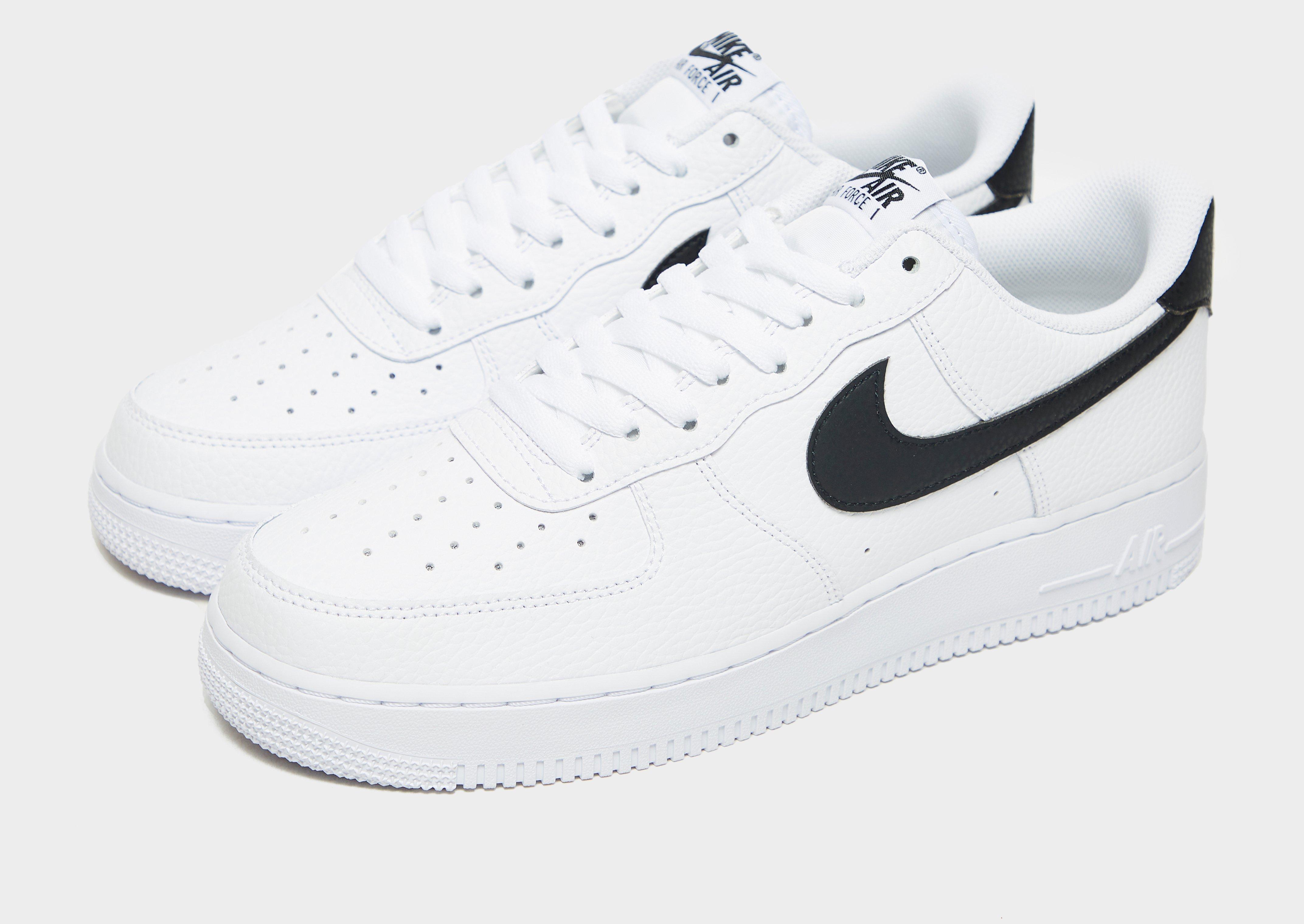 jd nike air force 1 white