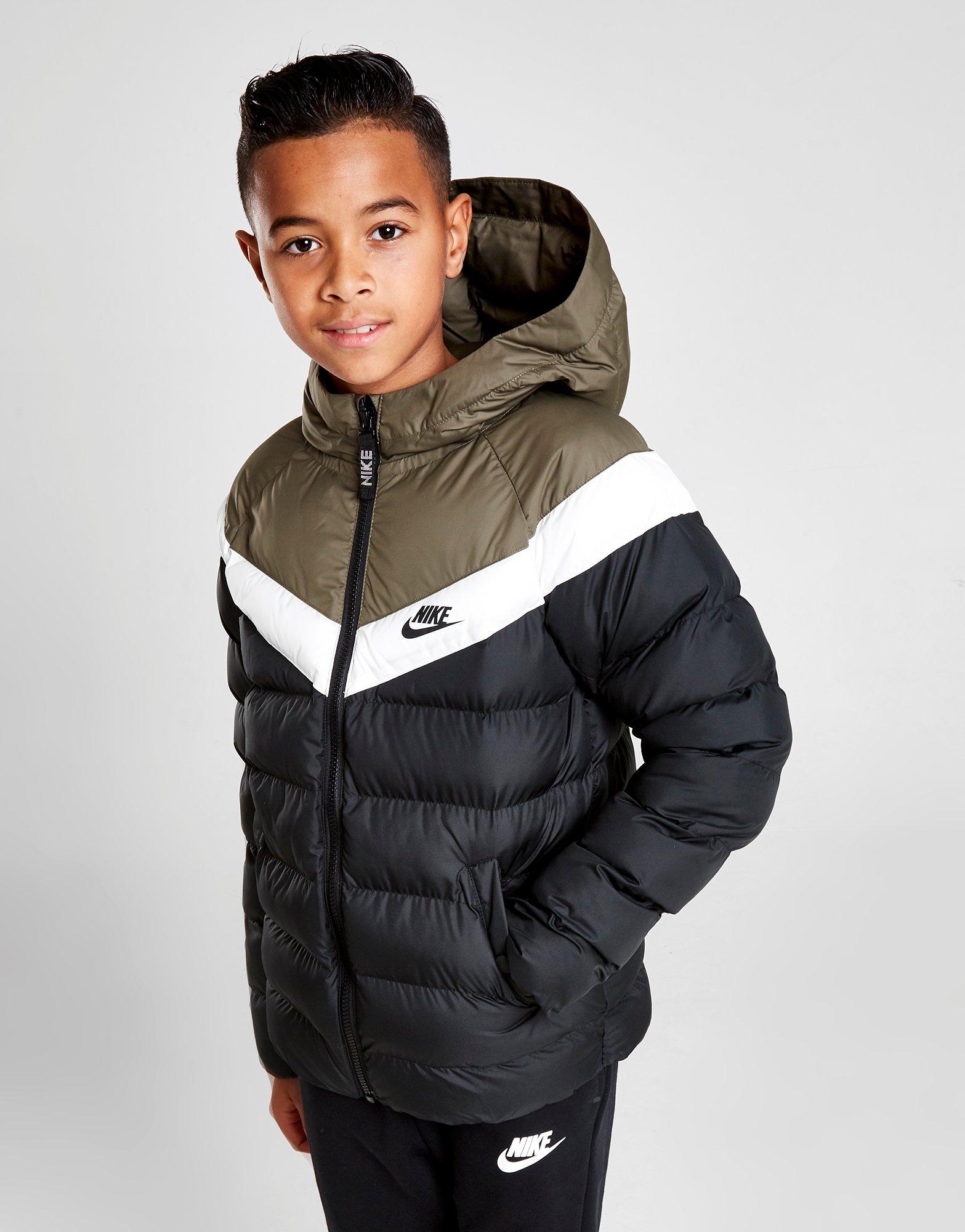 nike padded jacket junior